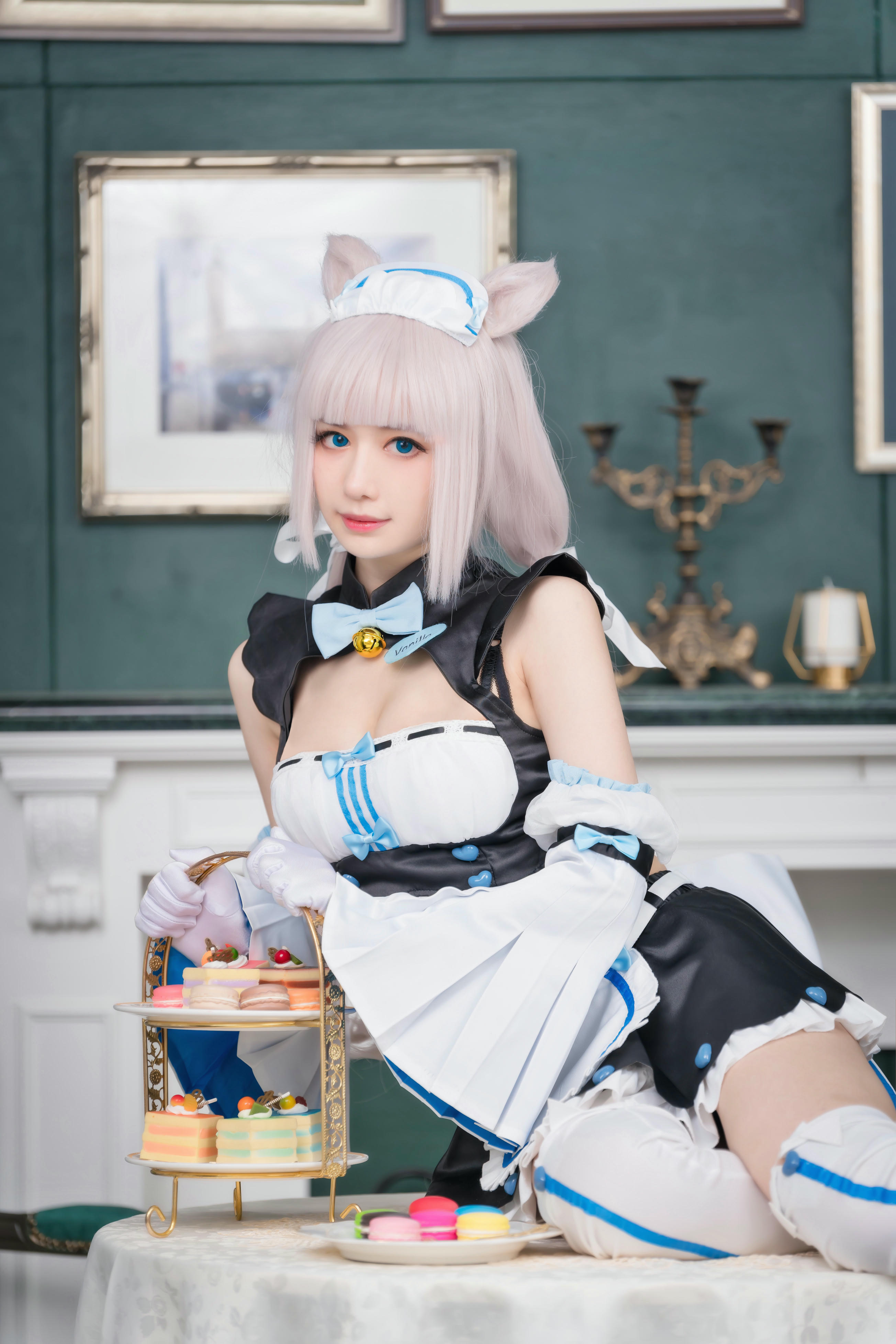 Shika小鹿鹿 NO.100 猫娘[9P-65.3M]_第1集