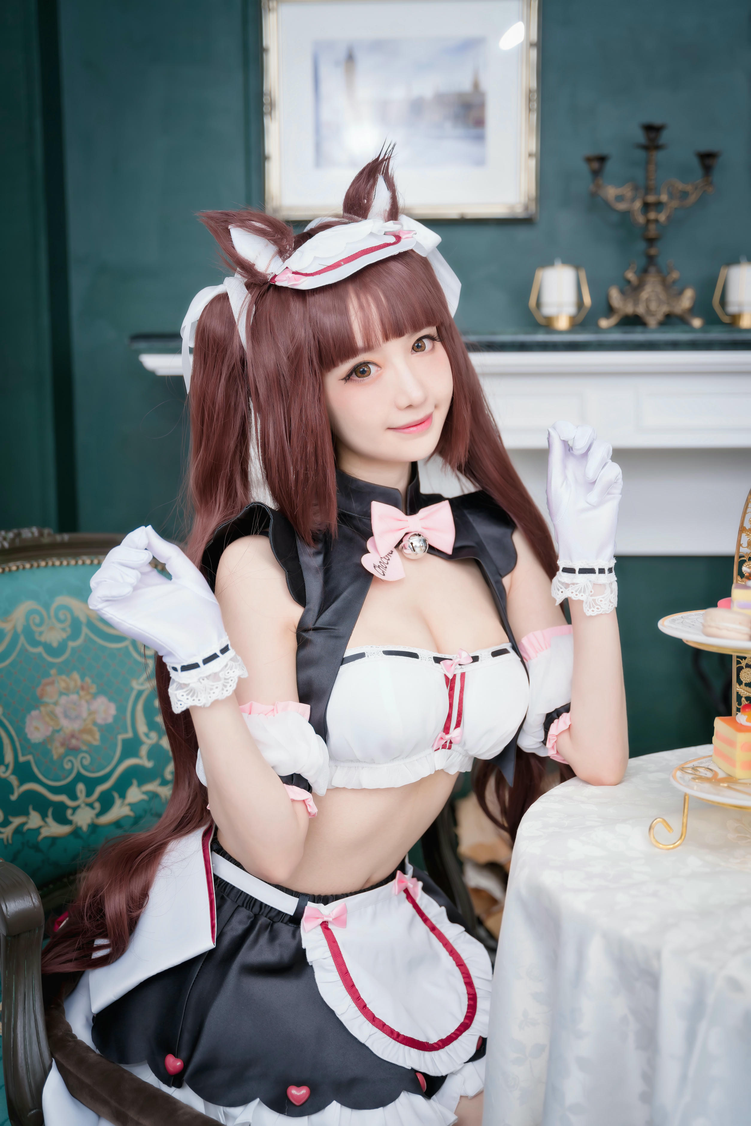 Shika小鹿鹿 NO.100 猫娘[9P-65.3M]_第1集