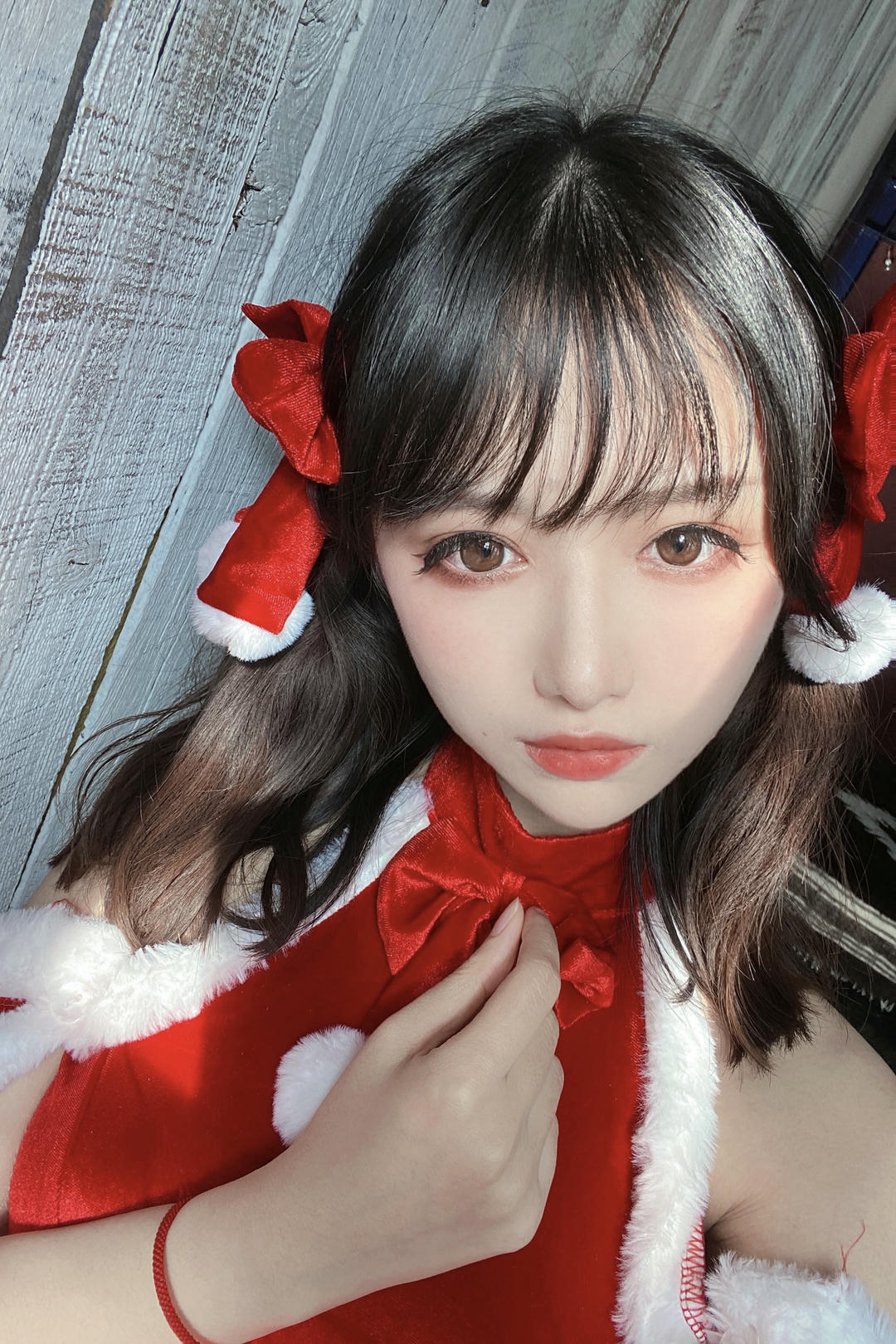 Shika小鹿鹿 NO.109 圣诞4套自拍 [42P-105MB]_第1集