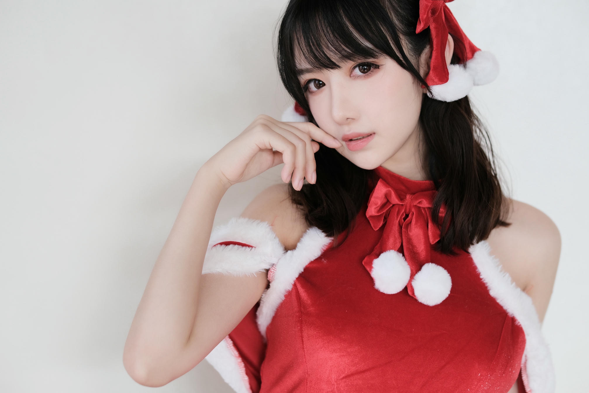 Shika小鹿鹿 NO.109 圣诞4套自拍 [42P-105MB]_第2集