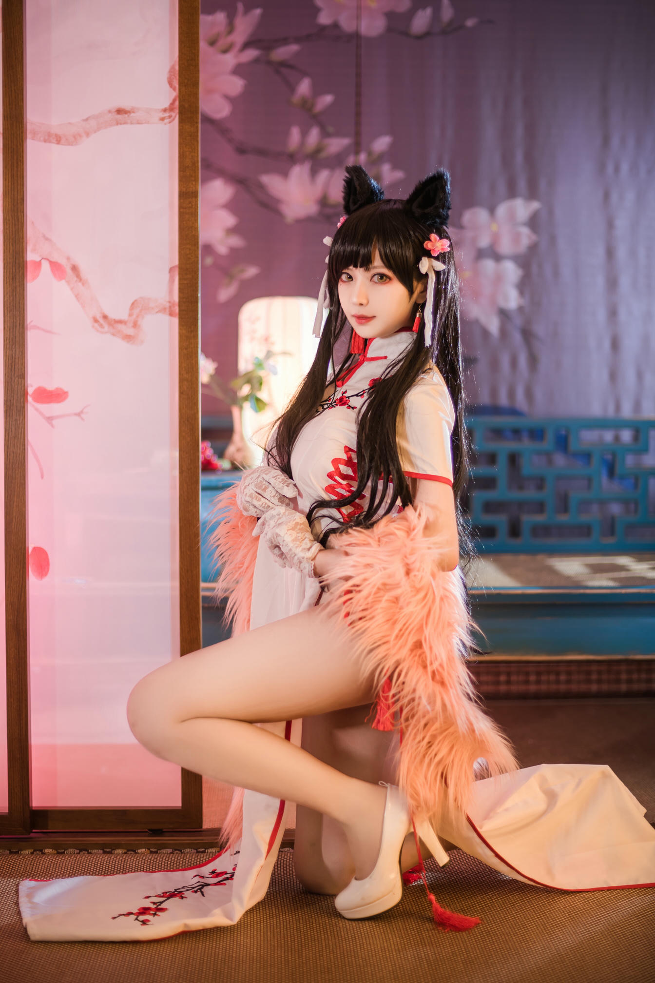 Shika小鹿鹿 NO.013 爱宕旗袍 [30P-64MB]_第1集