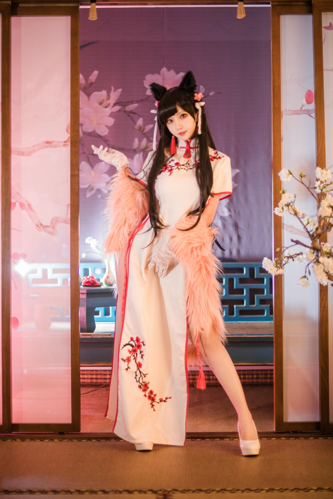 Shika小鹿鹿 NO.013 爱宕旗袍 [30P-64MB]_第2集