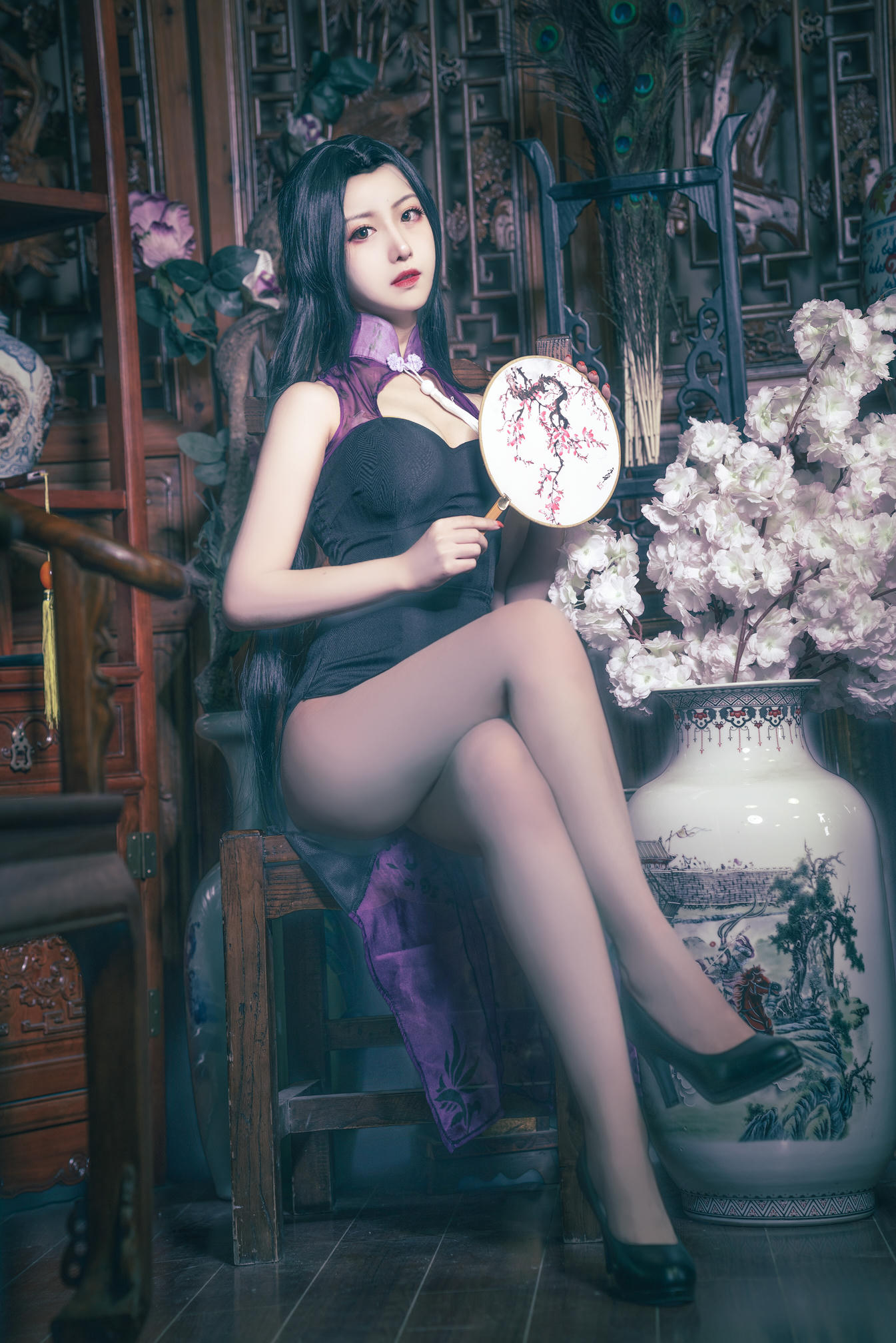 Shika小鹿鹿 NO.039 万花旗袍 [6P-68MB]_第1集