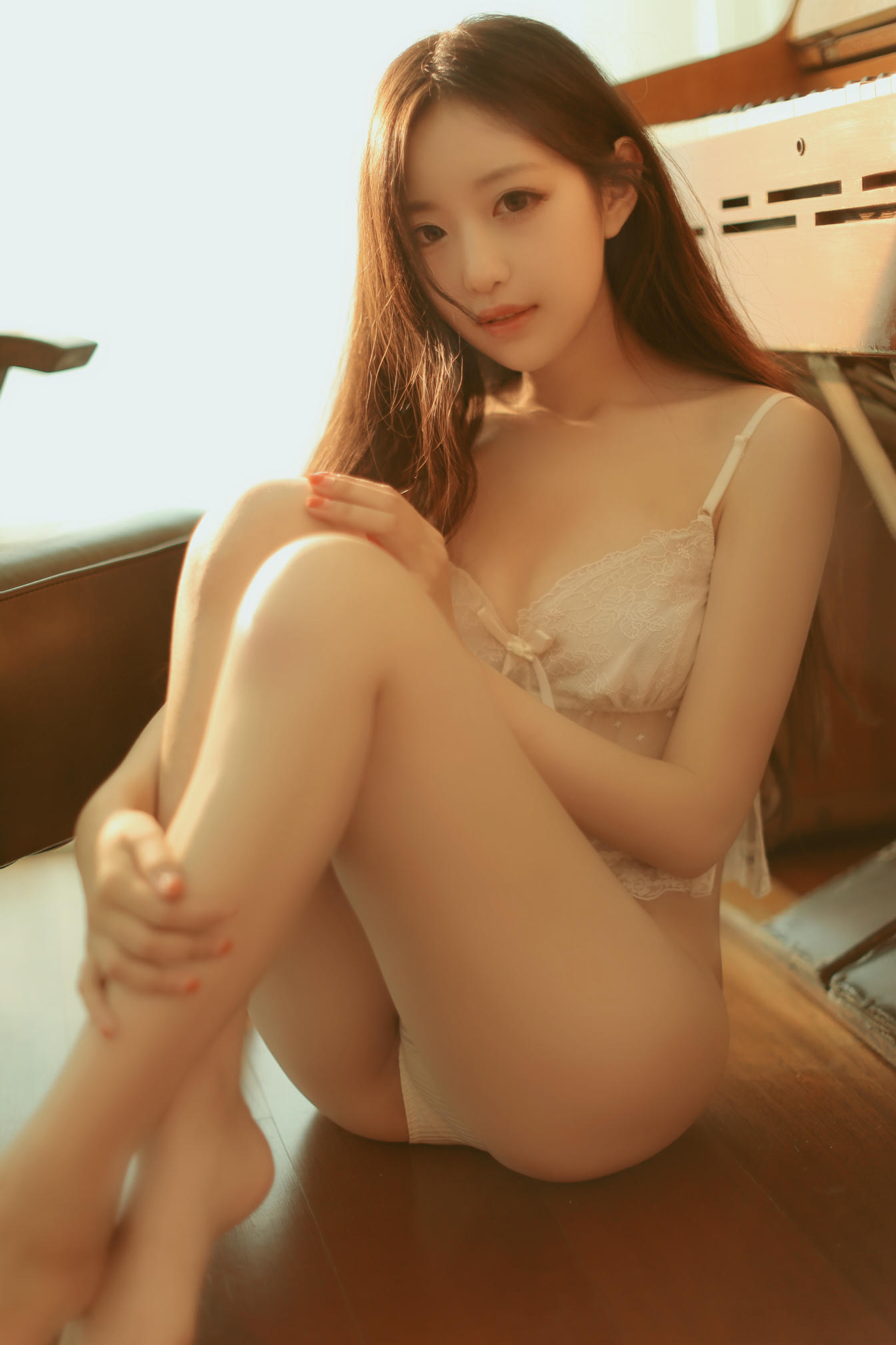 Shika小鹿鹿 NO.043 写真05 白色Babydoll[17P-52MB]_第1集