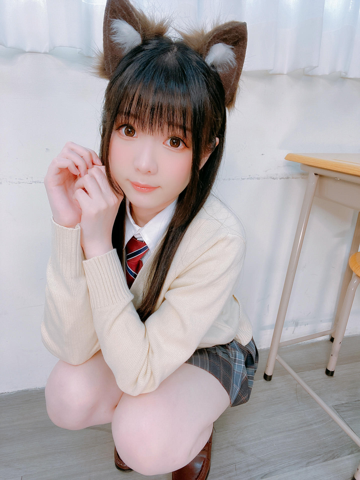 霜月shimo NO.072 Fantia 2022年07月会员合集(7期) [133P-627MB]-2022-07-24 猫耳制服🐱 [21P-173.74MB]_第1集