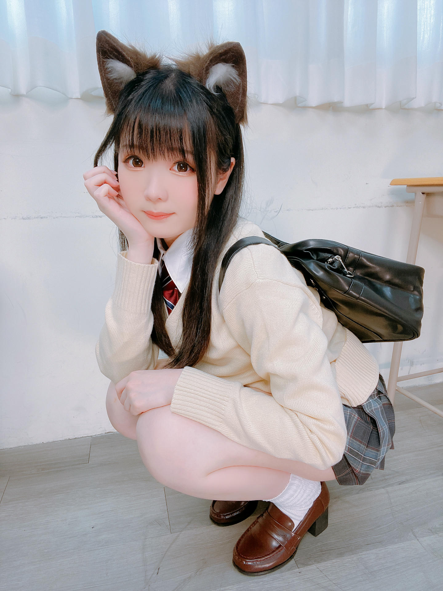 霜月shimo NO.072 Fantia 2022年07月会员合集(7期) [133P-627MB]-2022-07-24 猫耳制服🐱 [21P-173.74MB]_第1集