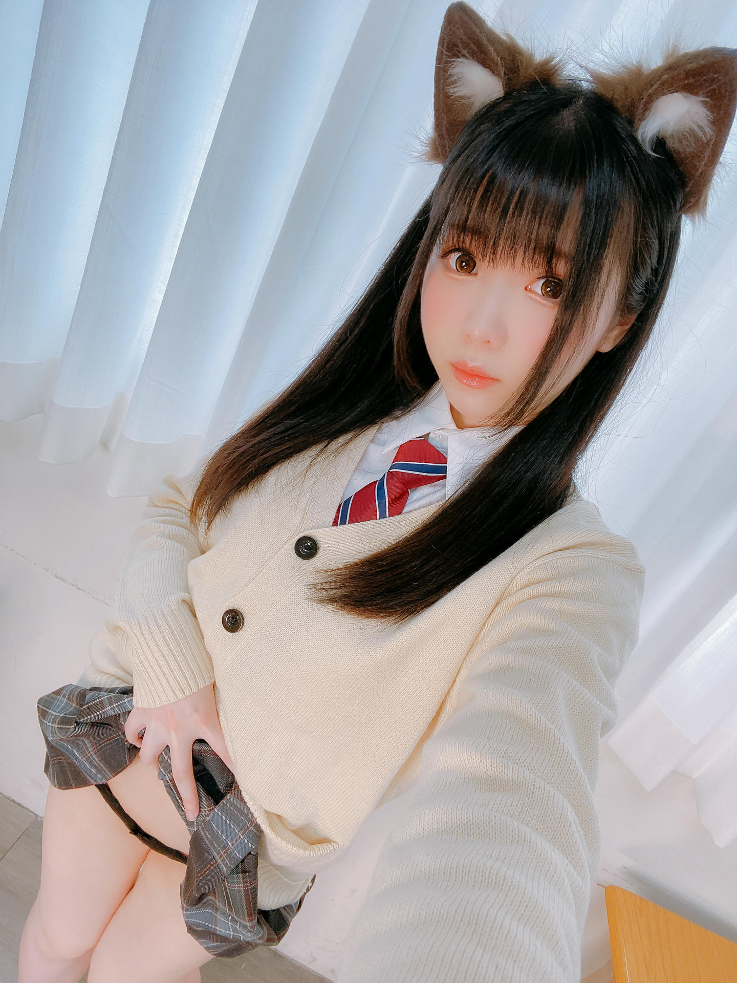 霜月shimo NO.072 Fantia 2022年07月会员合集(7期) [133P-627MB]-2022-07-25 猫耳制服🐱part.2 [18P-151.16MB]_第1集