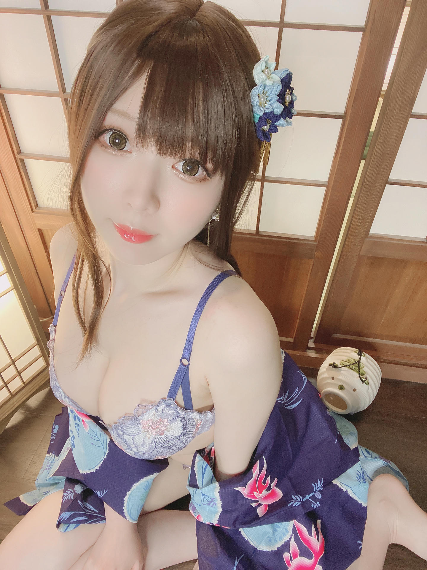霜月shimo NO.075 Fantia 2022年06月会员合集(6期) [122P-990MB]-2022-06-10 浴衣🎀 [22P-195MB]_第1集