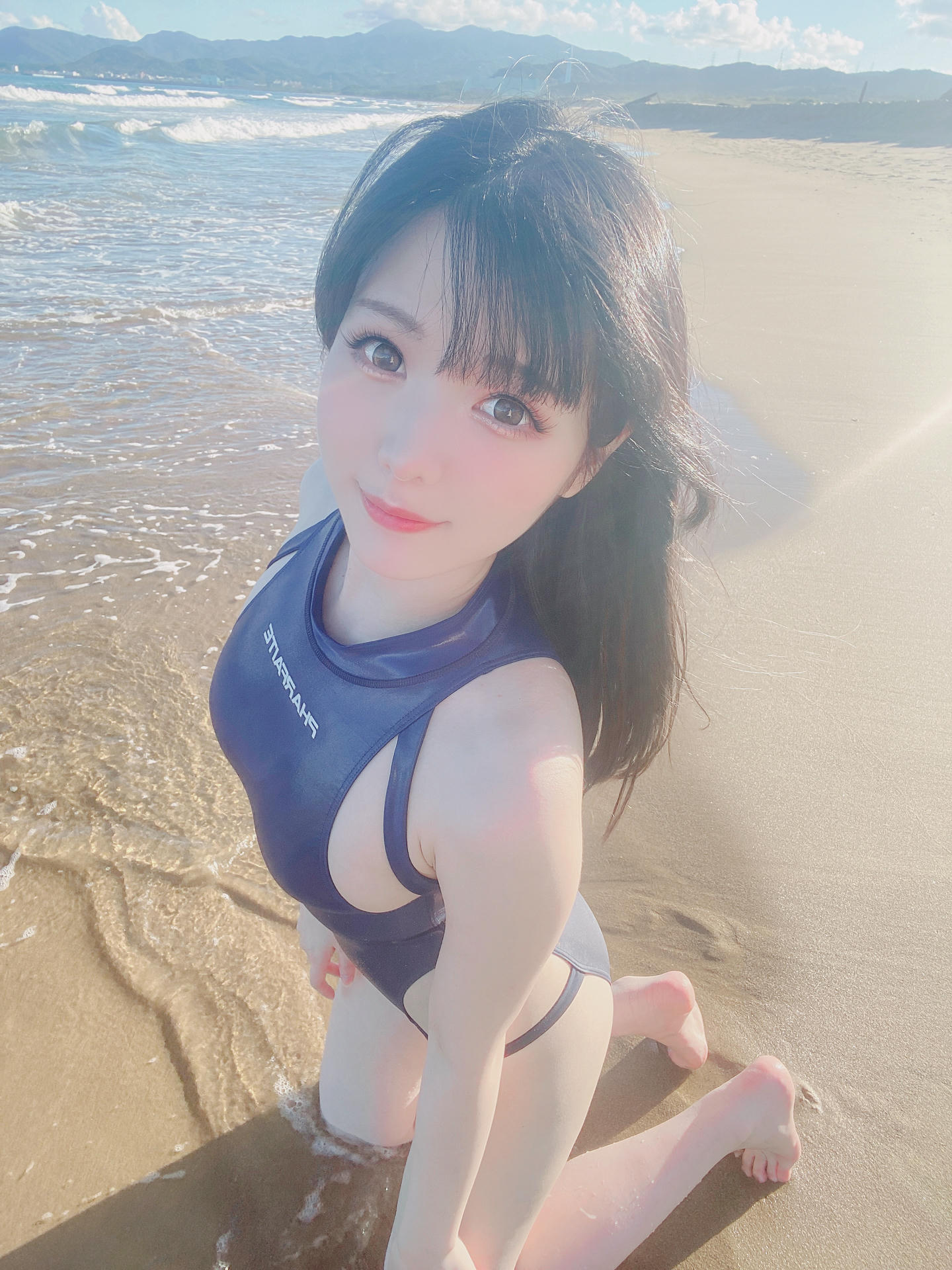 霜月shimo NO.080 Fantia 2022年10月会员合集(5期) [112P-836MB]-2022-10-17 競泳水着🌞 [26P-171.68MB]_第1集
