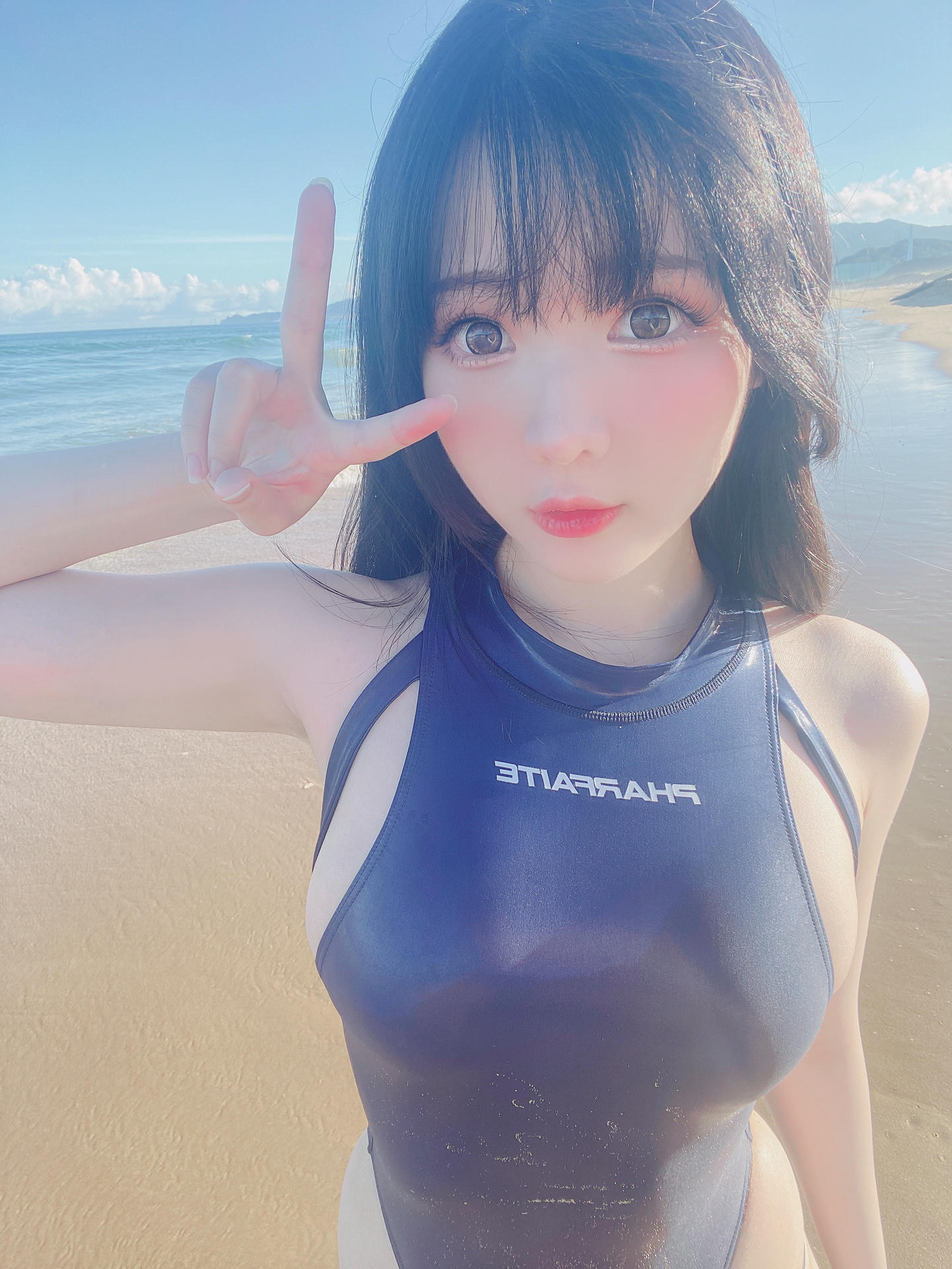 霜月shimo NO.080 Fantia 2022年10月会员合集(5期) [112P-836MB]-2022-10-17 競泳水着🌞 [26P-171.68MB]_第1集