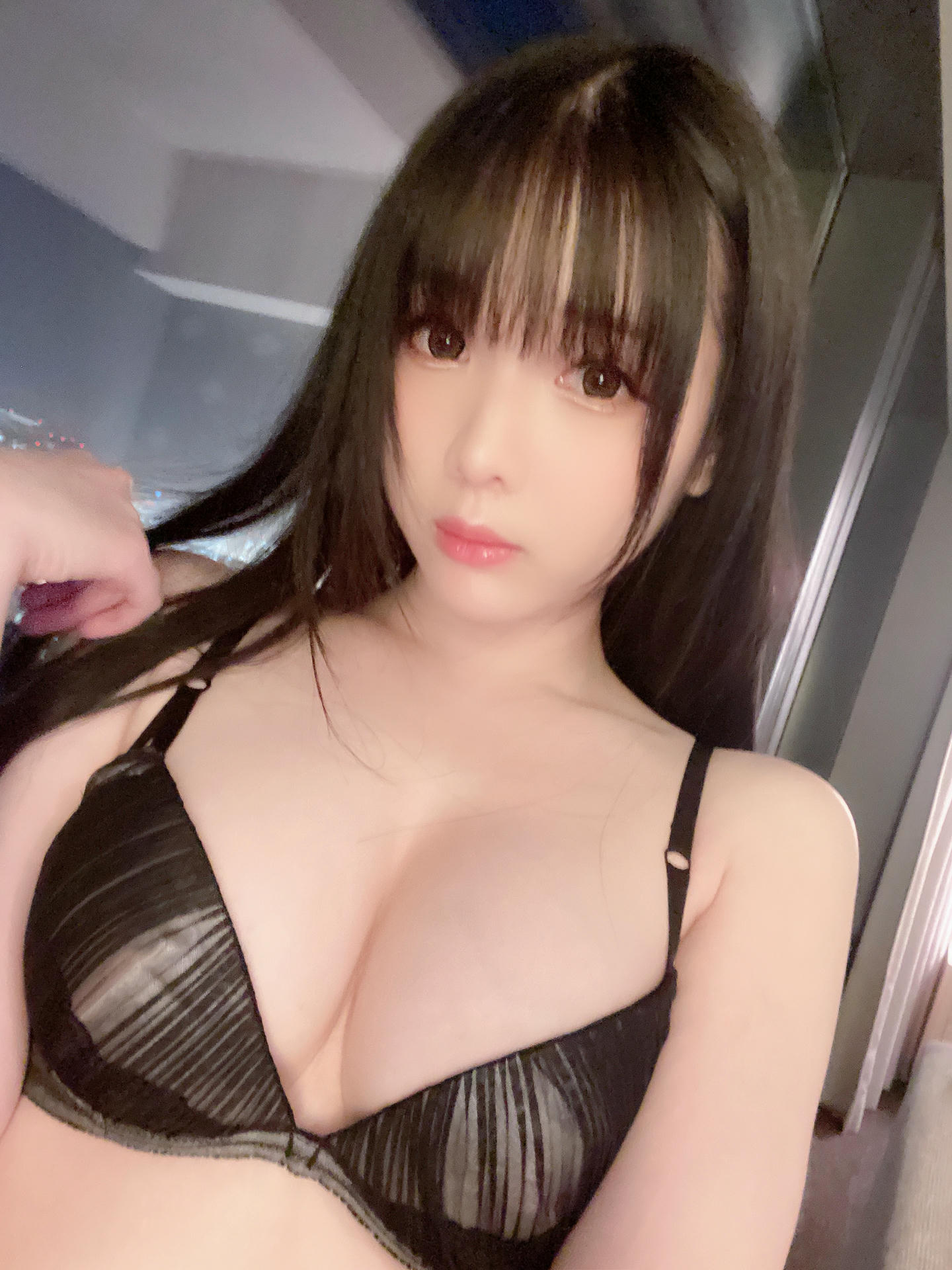 霜月shimo NO.082 Fantia-2023年1月会员合集(5套)[104P-774.3M]-2023-01-21 黒下着🖤_第2集