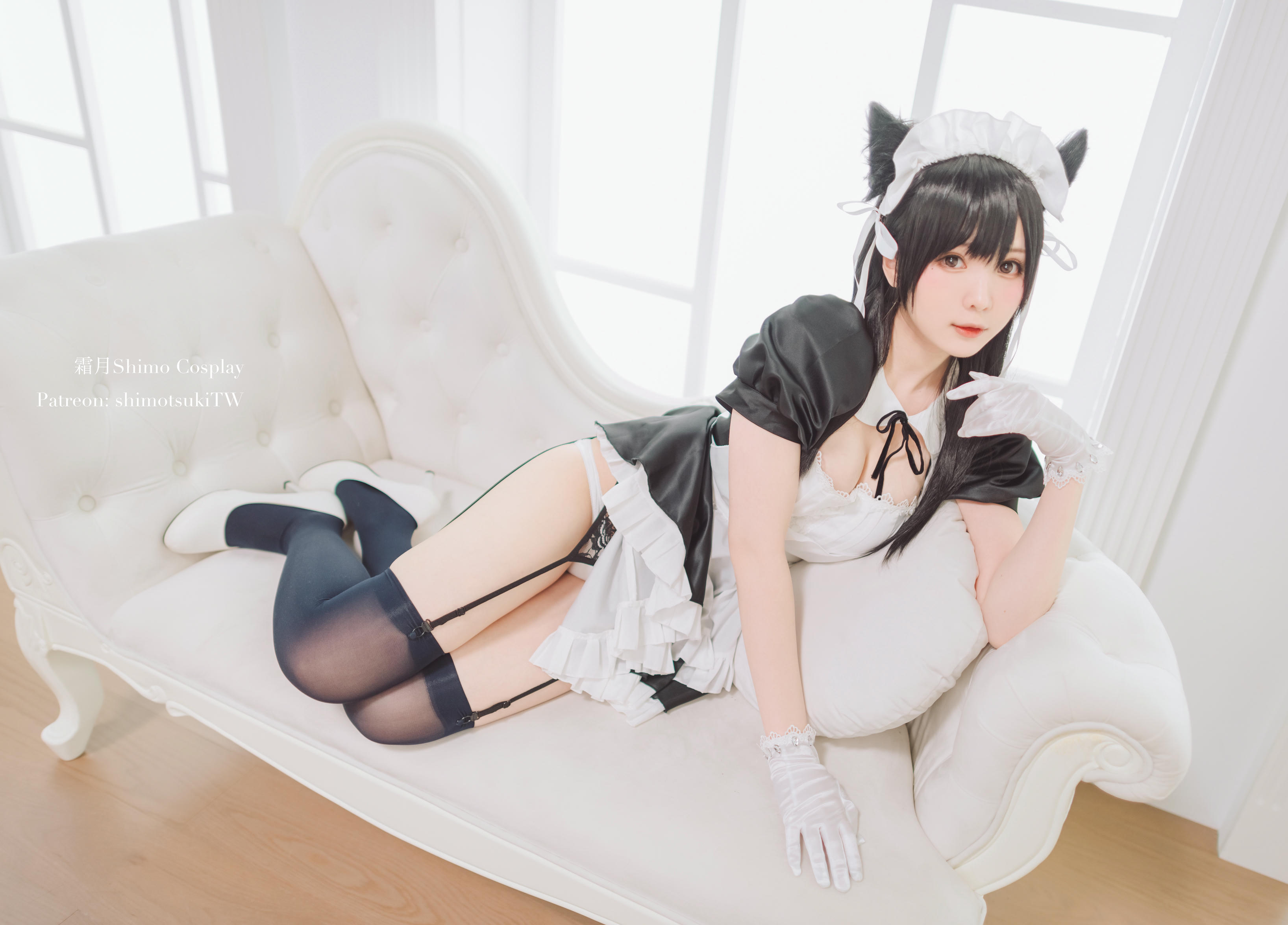 霜月shimo NO.104 Atago Maid [16P+2V／174MB]_第1集
