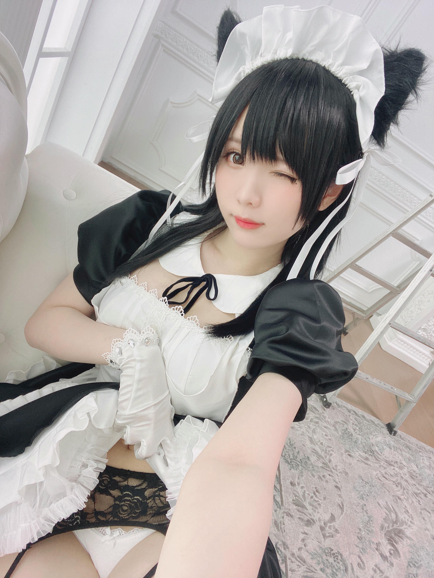 霜月shimo NO.104 Atago Maid [16P+2V／174MB]_第1集