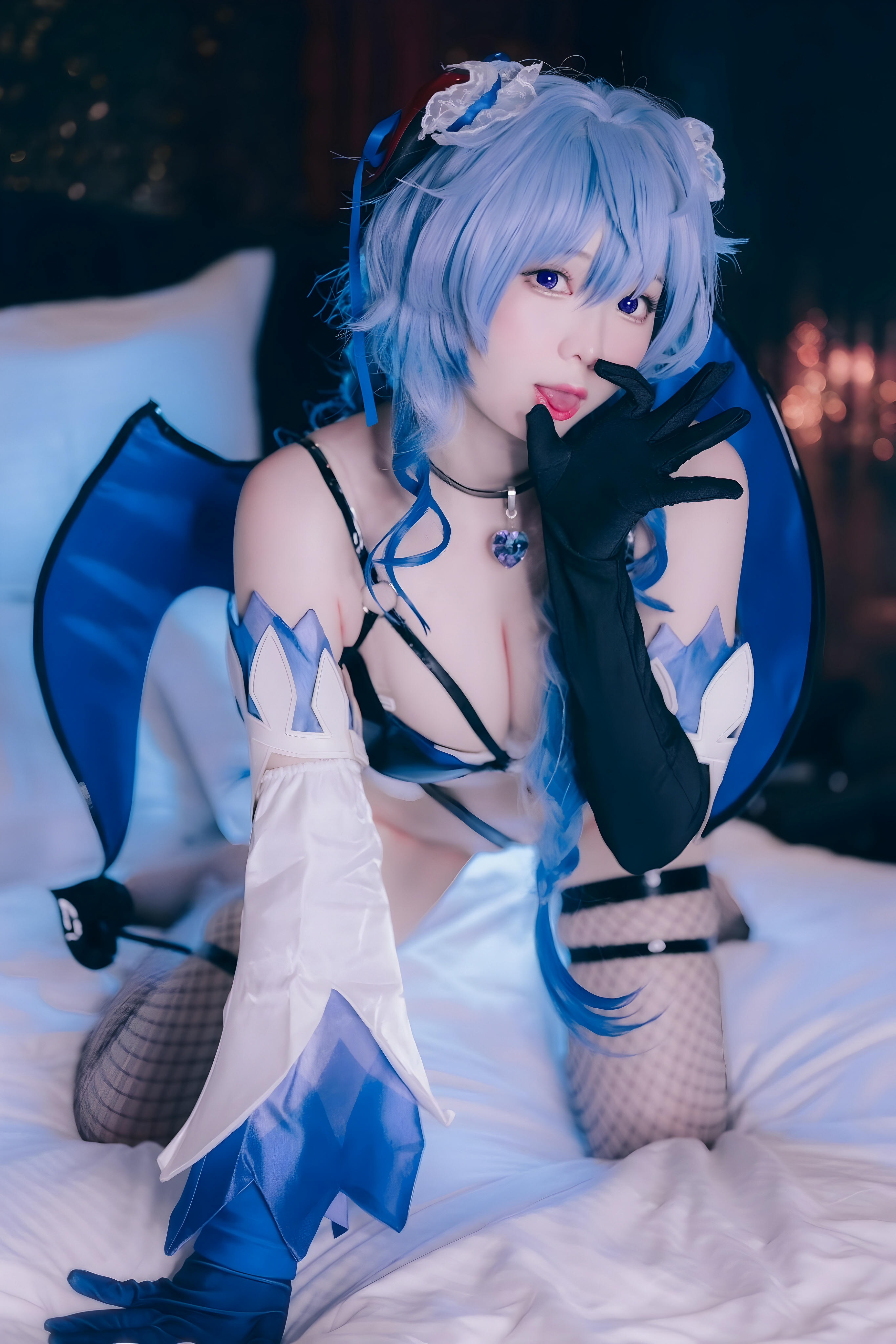 霜月shimo NO.106 Ganyu Succubus[16P-147.4M]_第1集