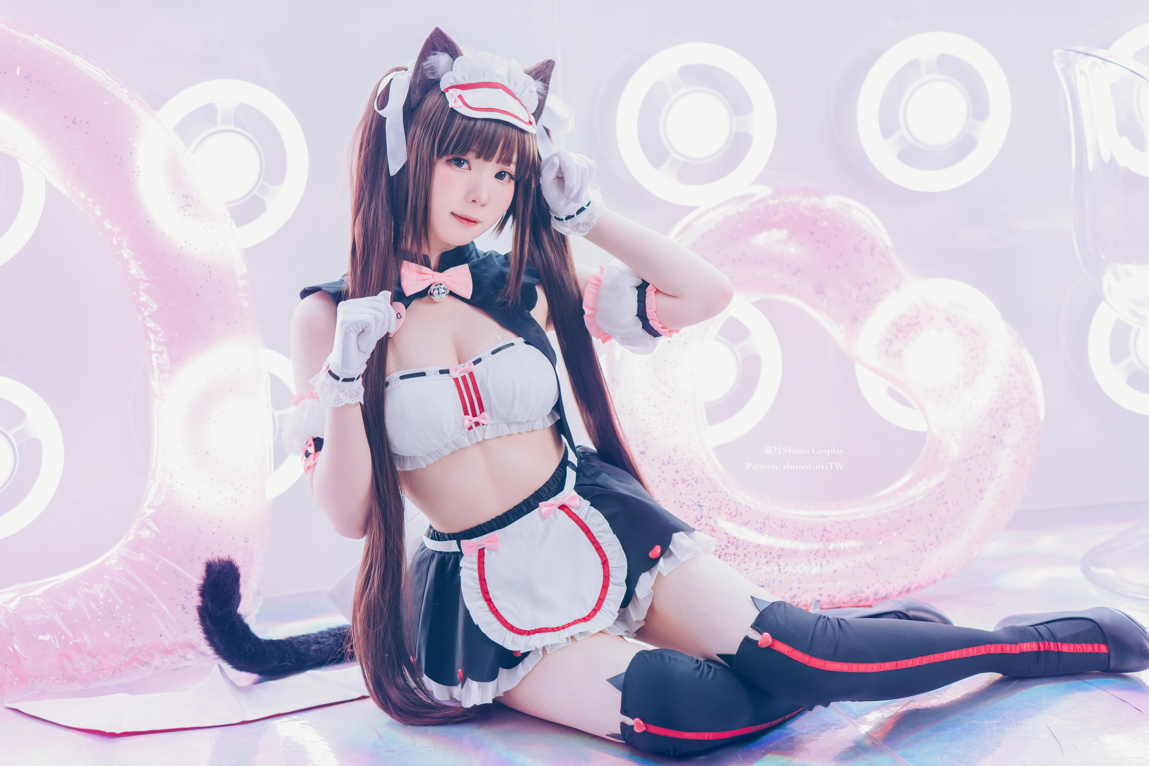 霜月shimo NO.056 NEKOPARA 巧克力赛车服 [12P-170MB]_第1集