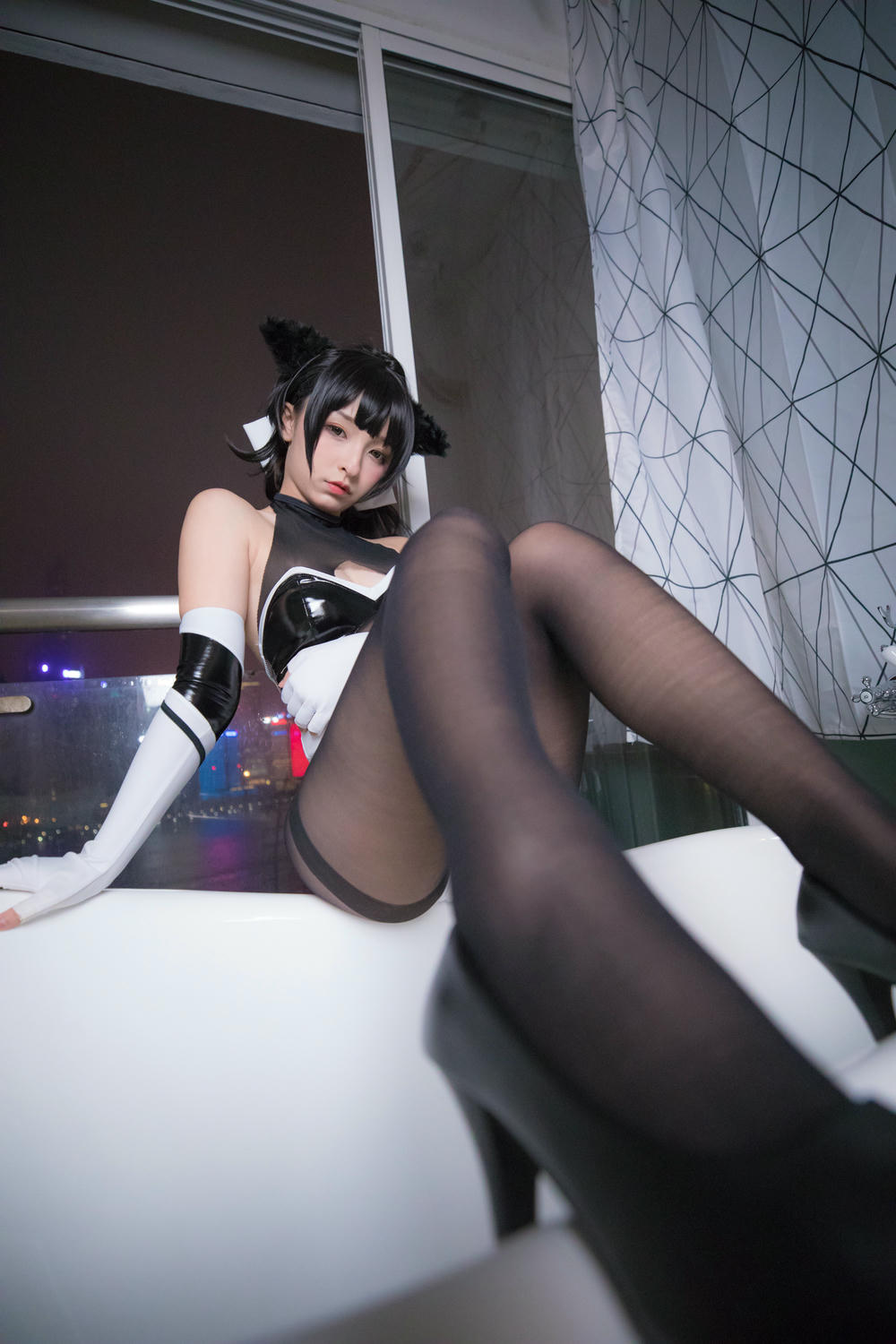 神乐坂真冬-神楽坂真冬 NO.002 TAKAO-TIGHTS VER (黑丝) [150P-357MB]_第8集