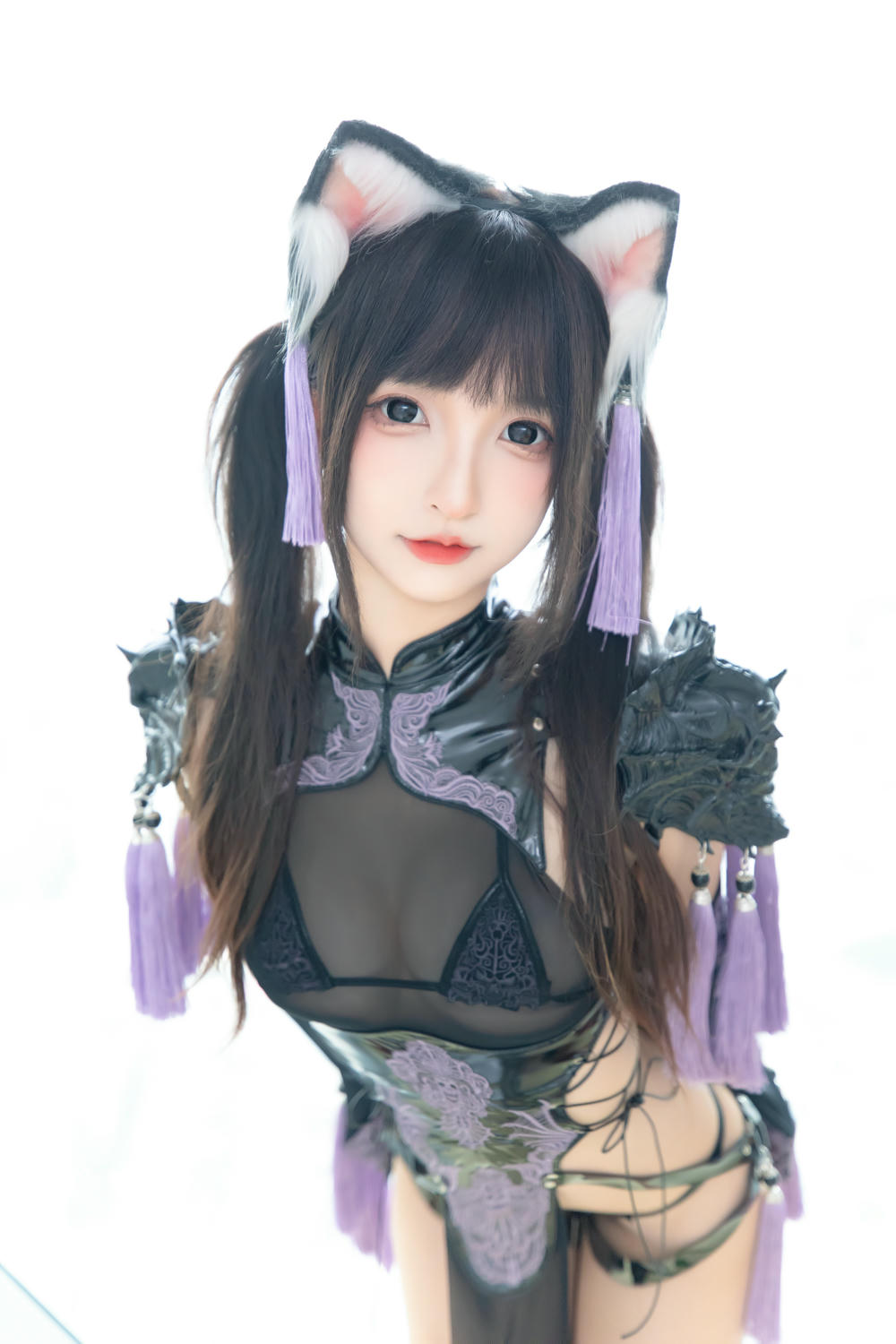 神乐坂真冬-神楽坂真冬 NO.141 旗袍猫女 [75P2V 223MB]_第1集
