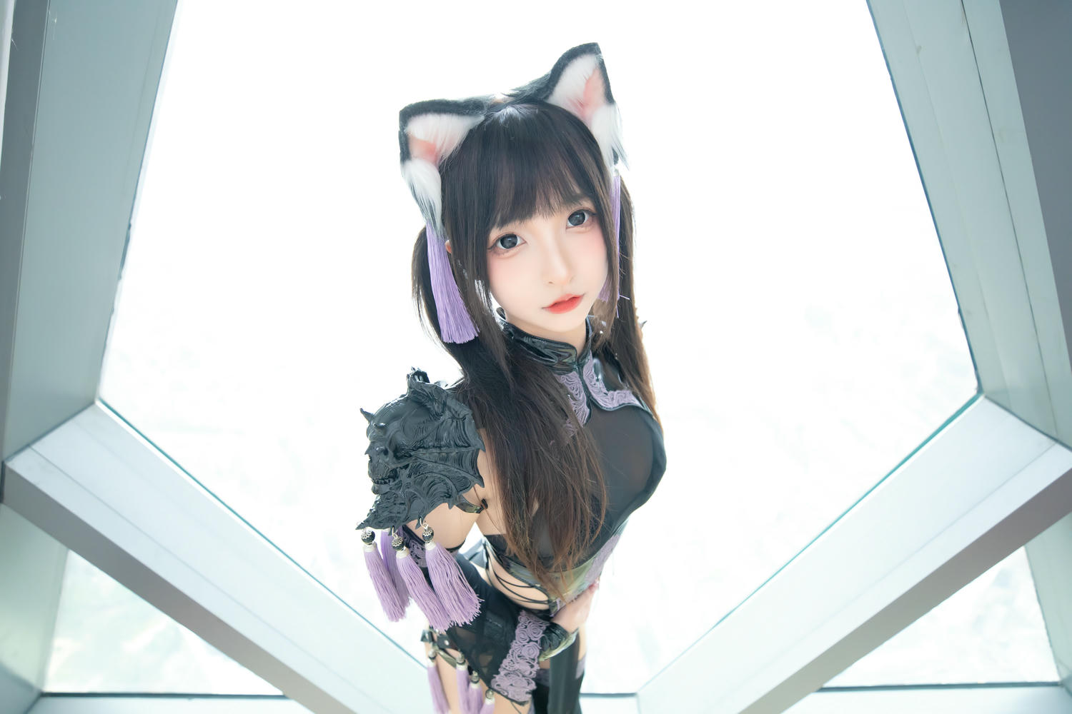 神乐坂真冬-神楽坂真冬 NO.141 旗袍猫女 [75P2V 223MB]_第1集
