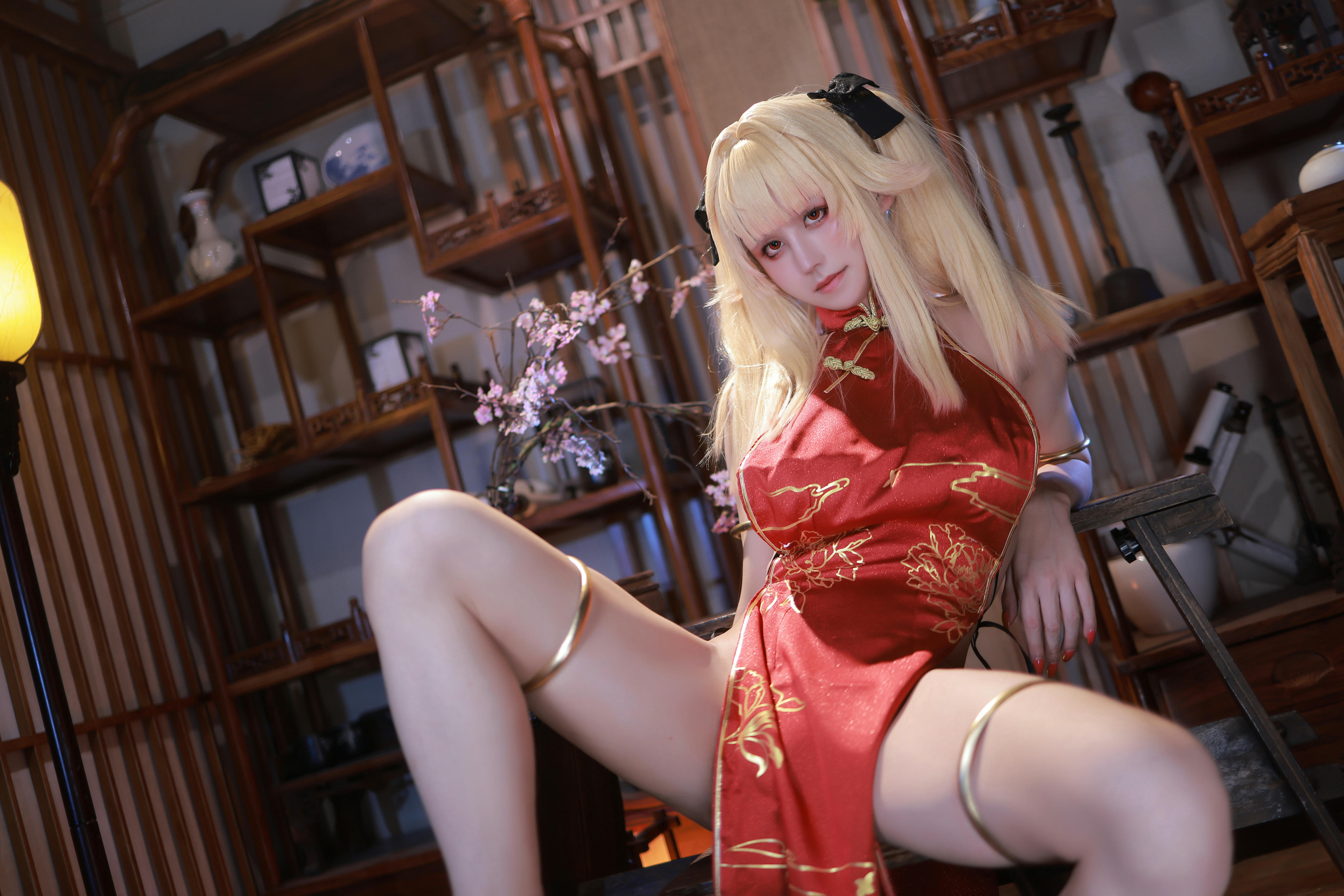 桜满三时 NO.004 萌姬联合 旗袍 [95P-1.01GB]_第1集