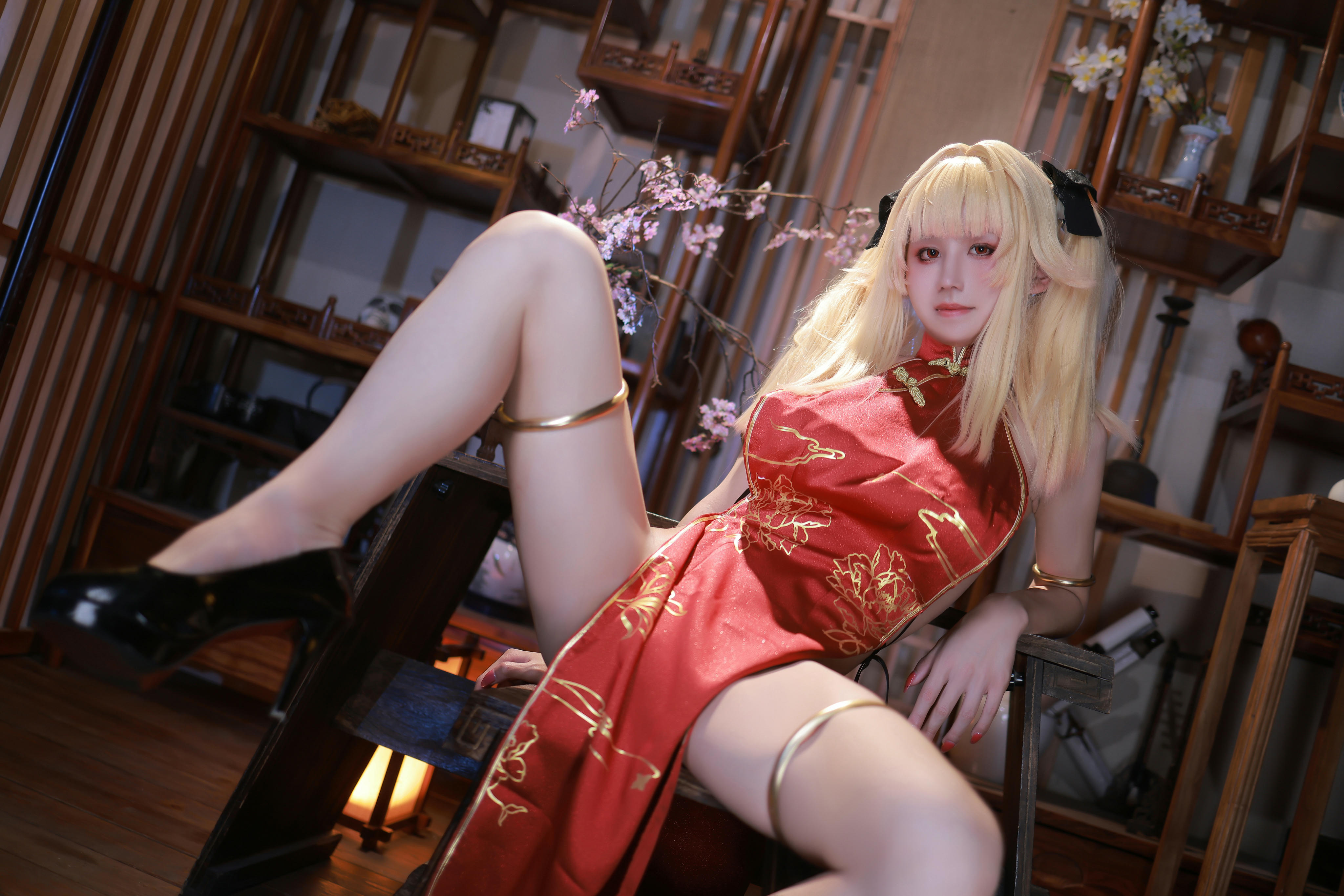 桜满三时 NO.004 萌姬联合 旗袍 [95P-1.01GB]_第1集