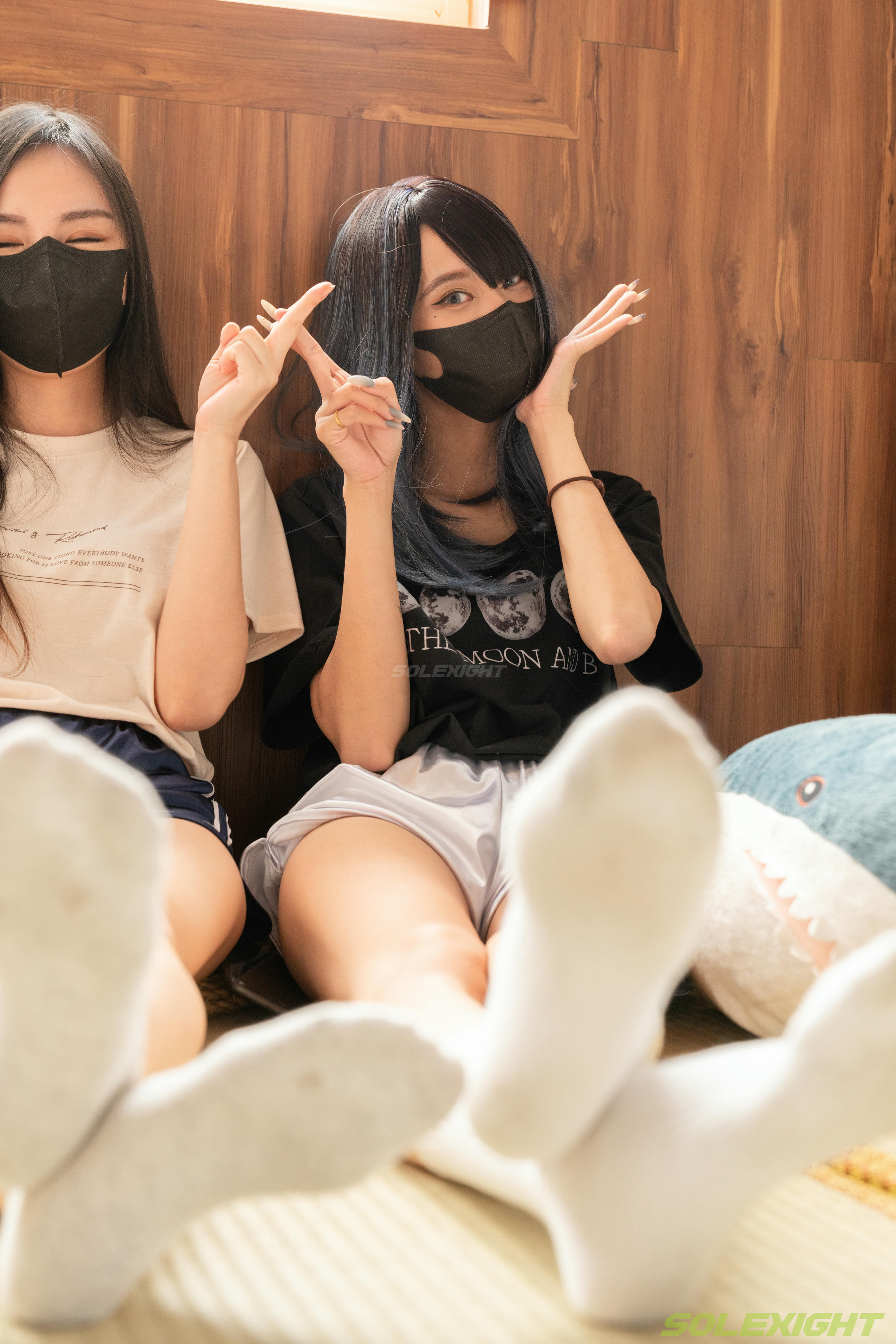 台湾SOLEXIGHT NO.020 Ava+BiBi+Salome+Sherry (棉襪,裸足)（8000PX-182P+4K-1V）【顶配版】（限定作品已停售）-Ava+BiBi+Salome+Sherry-Socks-8000PX-Solexight_第8集