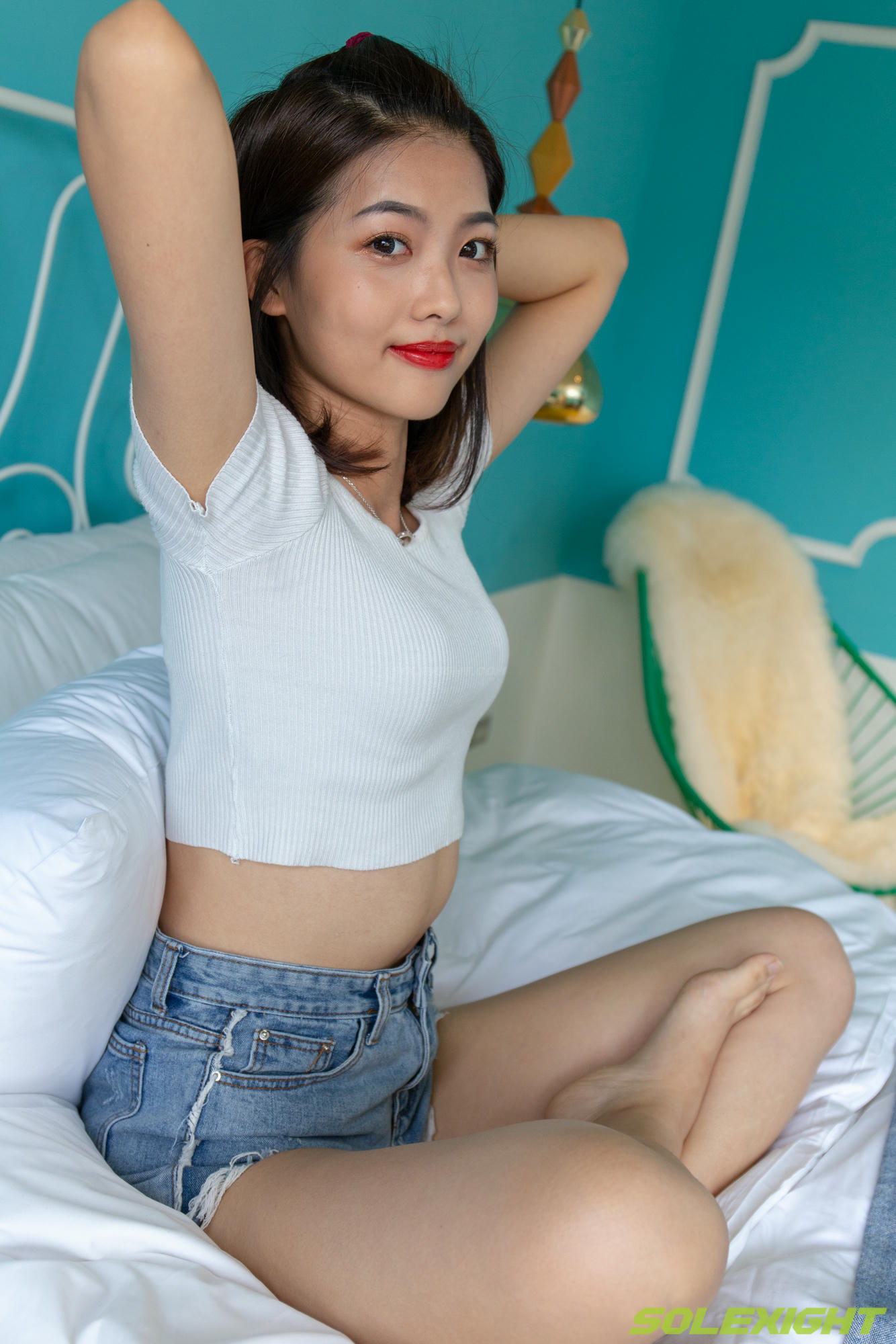 台湾SOLEXIGHT NO.023 Syuan (Soles)-Picture（足底特寫、絲襪美腿）（3000PX-171P）_第2集