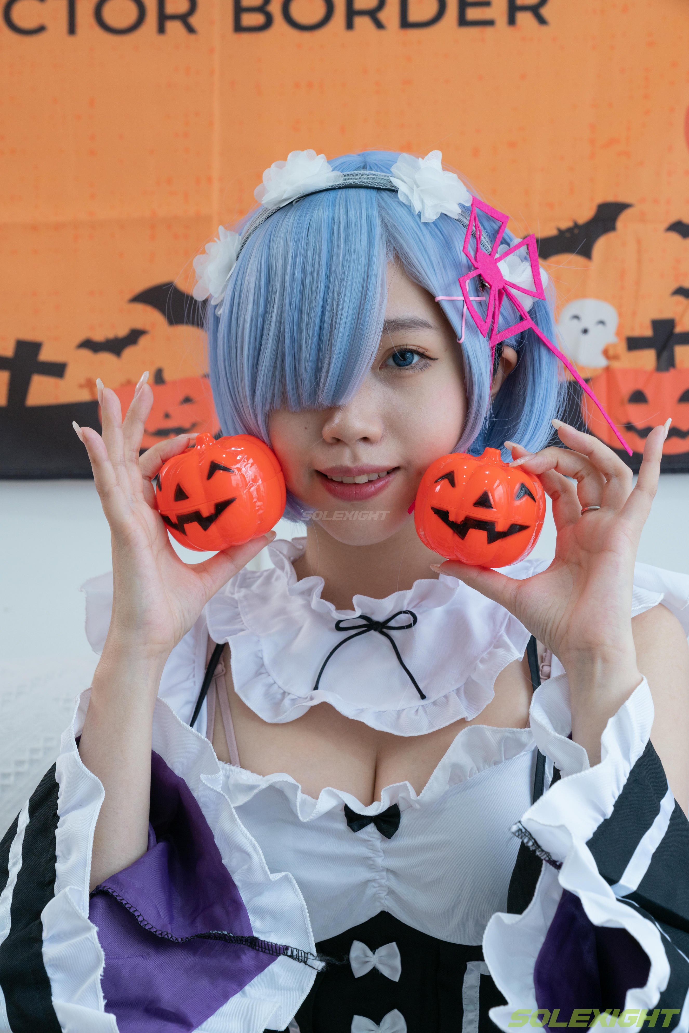 台湾SOLEXIGHT NO.030 Neko-Socks（COS蕾姆、白丝、美足、踩物）（8000PX-71P+4K-1V）【高配版】-Neko-Socks-8000PX-Solexight_第1集