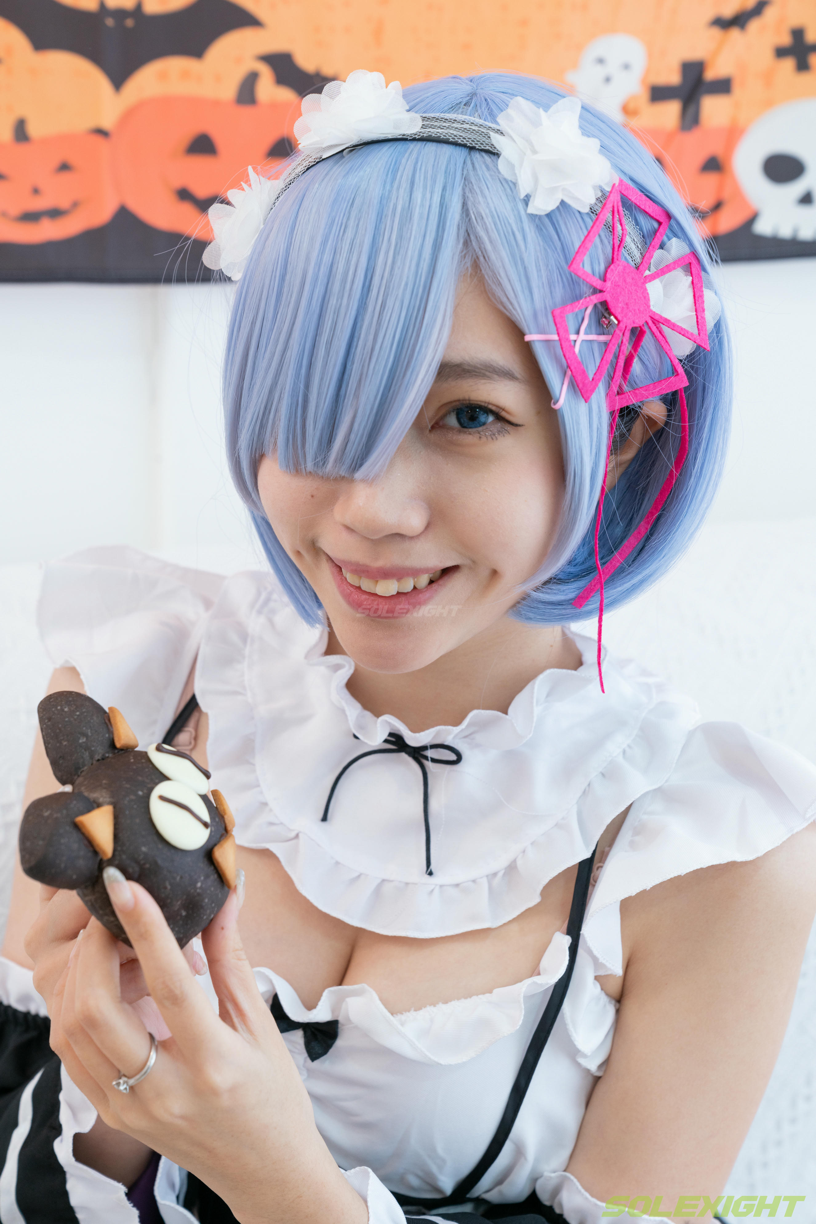 台湾SOLEXIGHT NO.030 Neko-Socks（COS蕾姆、白丝、美足、踩物）（8000PX-71P+4K-1V）【高配版】-Neko-Socks-8000PX-Solexight_第3集