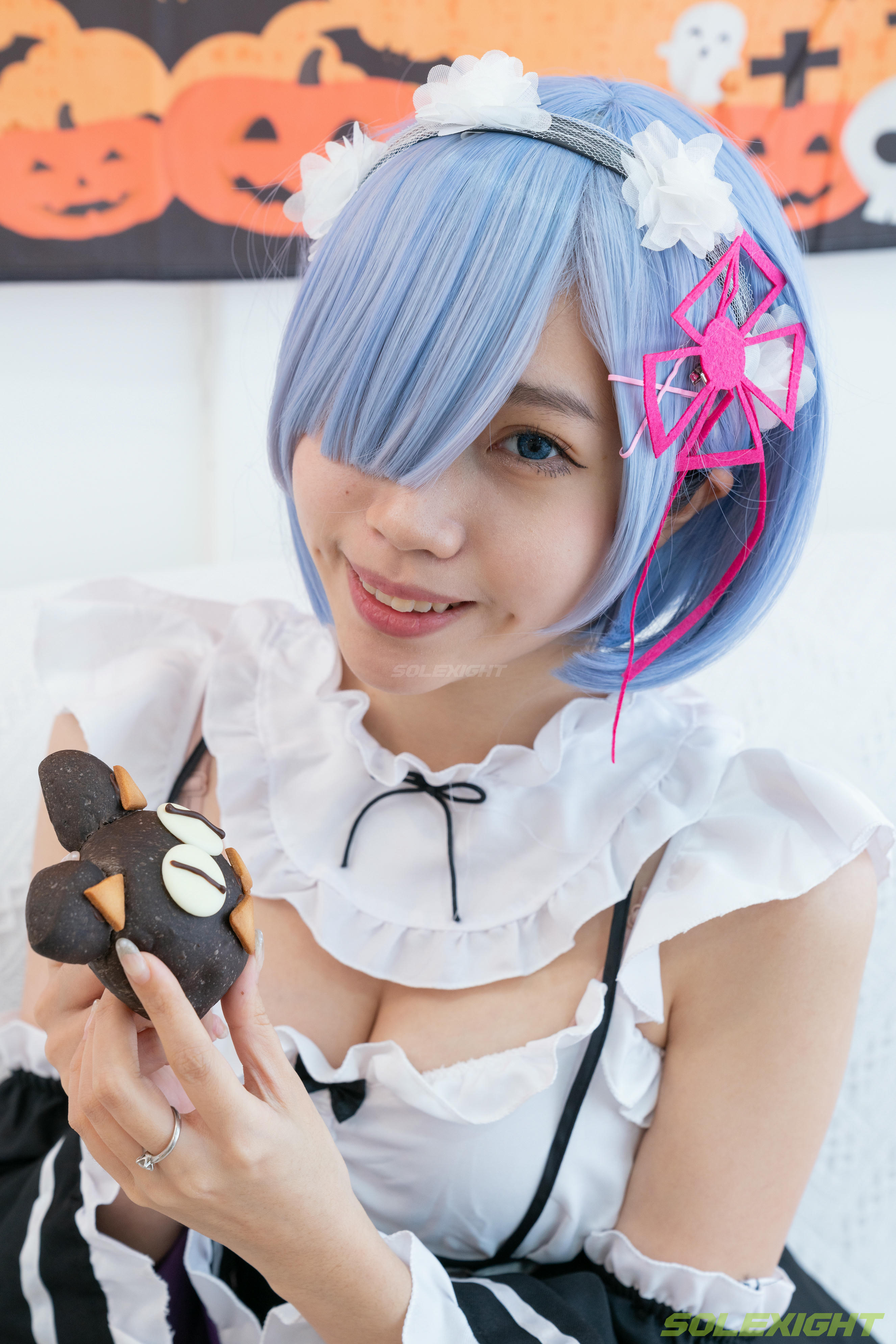 台湾SOLEXIGHT NO.030 Neko-Socks（COS蕾姆、白丝、美足、踩物）（8000PX-71P+4K-1V）【高配版】-Neko-Socks-8000PX-Solexight_第3集