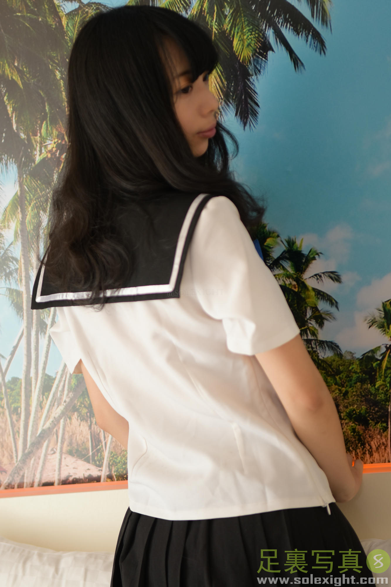 台湾SOLEXIGHT NO.032 Yuan（黑丝超近距离展示涂指甲油擦润肤乳裸足等）（3000PX-70P+1080P-1V）【高配版】_第1集