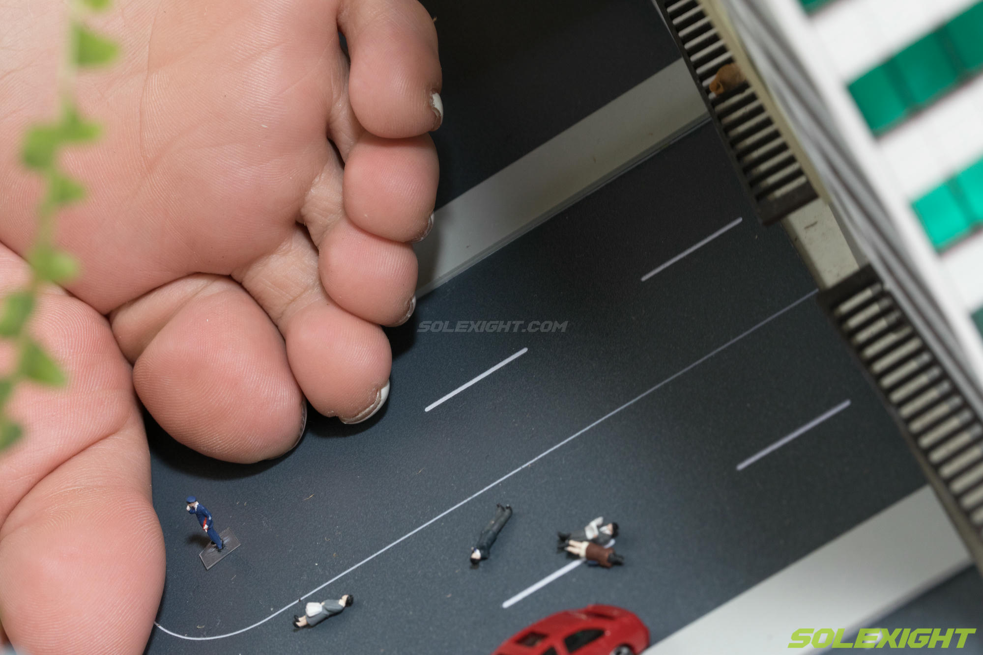 台湾SOLEXIGHT NO.008 Eva-Giantess-Picture（女巨人短发妹人字拖裸足特写脚底）（3000PX-138P）_第6集