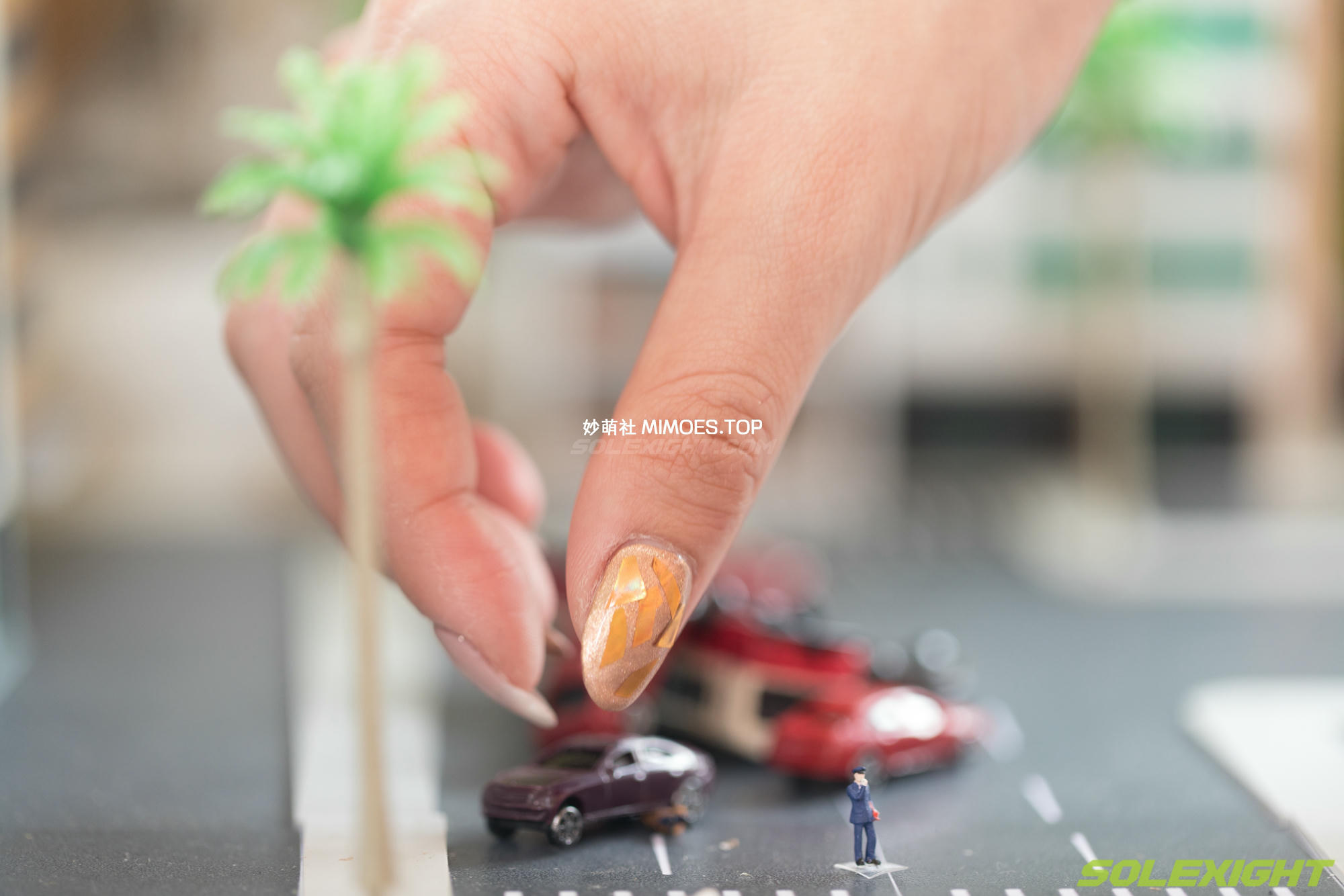 台湾SOLEXIGHT NO.008 Eva-Giantess-Picture（女巨人短发妹人字拖裸足特写脚底）（3000PX-138P）_第1集