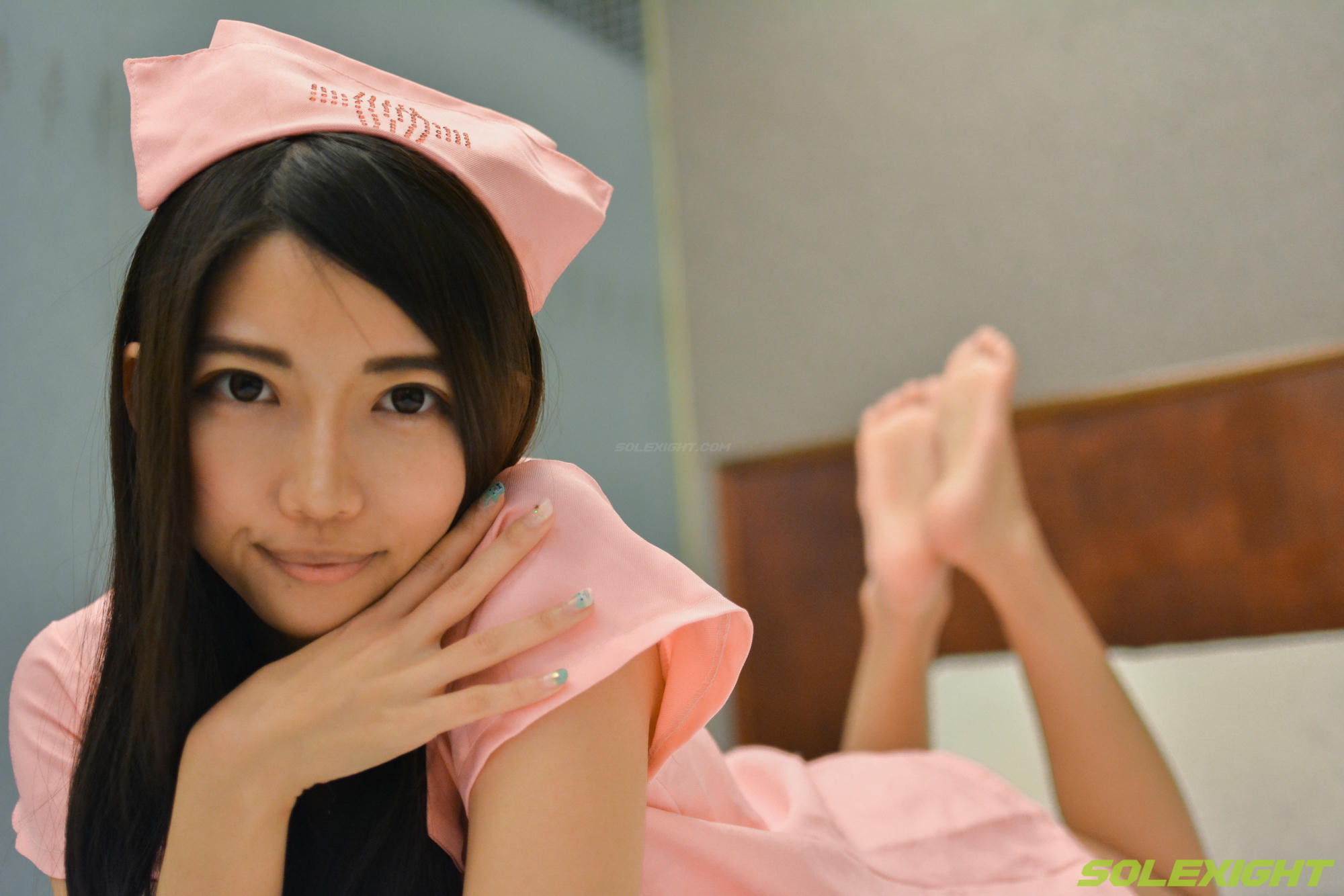 台湾SOLEXIGHT NO.013 De-Picture（正妹职服诱惑浴室洗脚撕开丝袜）（3000PX-270P+1080P-1V）【高配版】_第4集