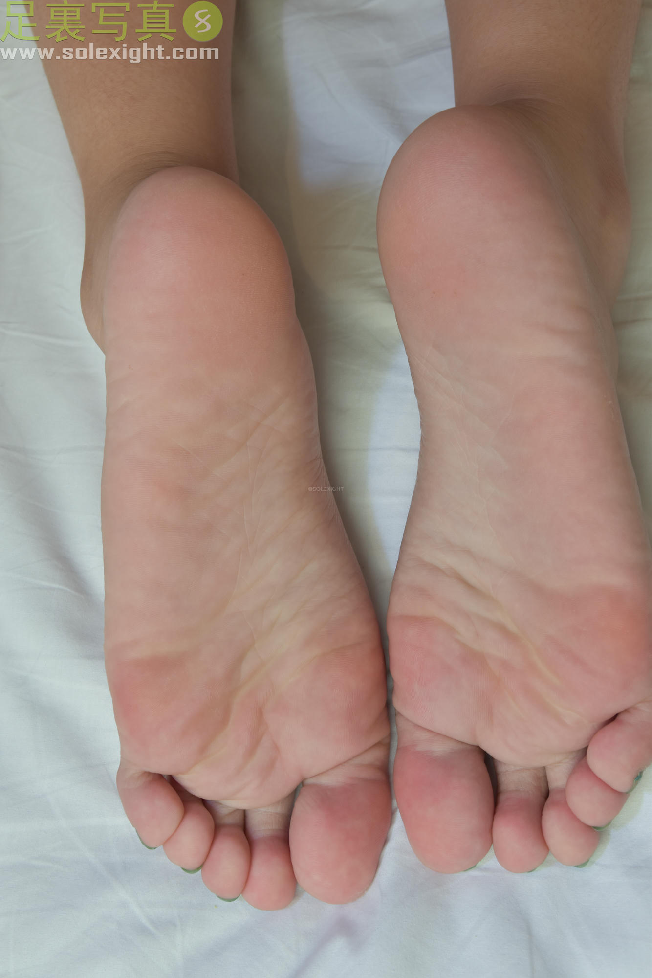 台湾SOLEXIGHT NO.015 Laura (Soles)-Picture（研究生、足底特寫、黑絲足美腿、蓝色指甲）（3000PX-195P）_第7集
