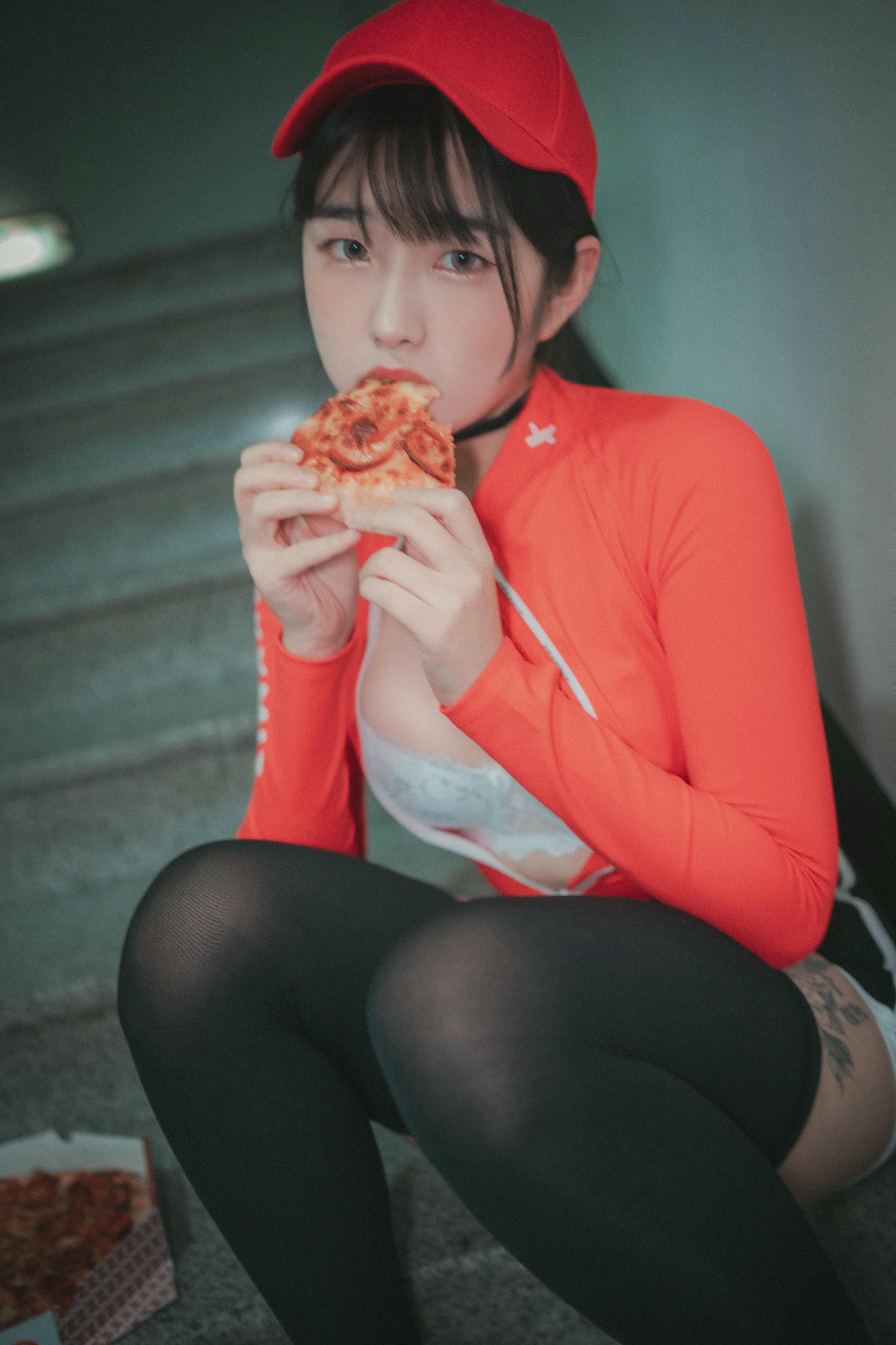 韩国美女-DJAWA Photo Vol.0187 - Sonson - Pizza Girl [110P-2.61GB]-Normal_第3集
