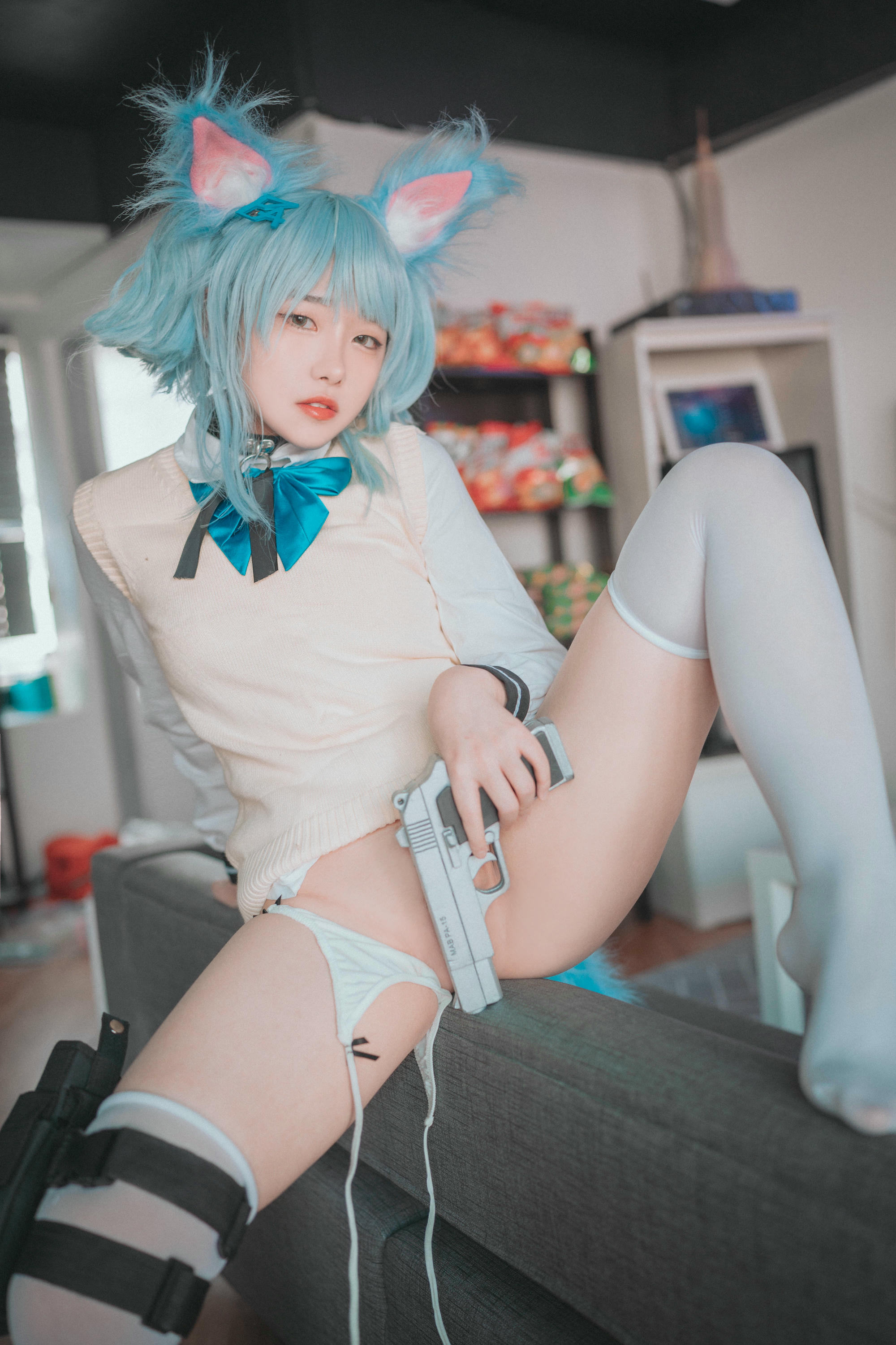 韩国美女-Sonson NO.008 [DJAWA] Girls’ Frontline PA-15 [80P-434MB]_第2集