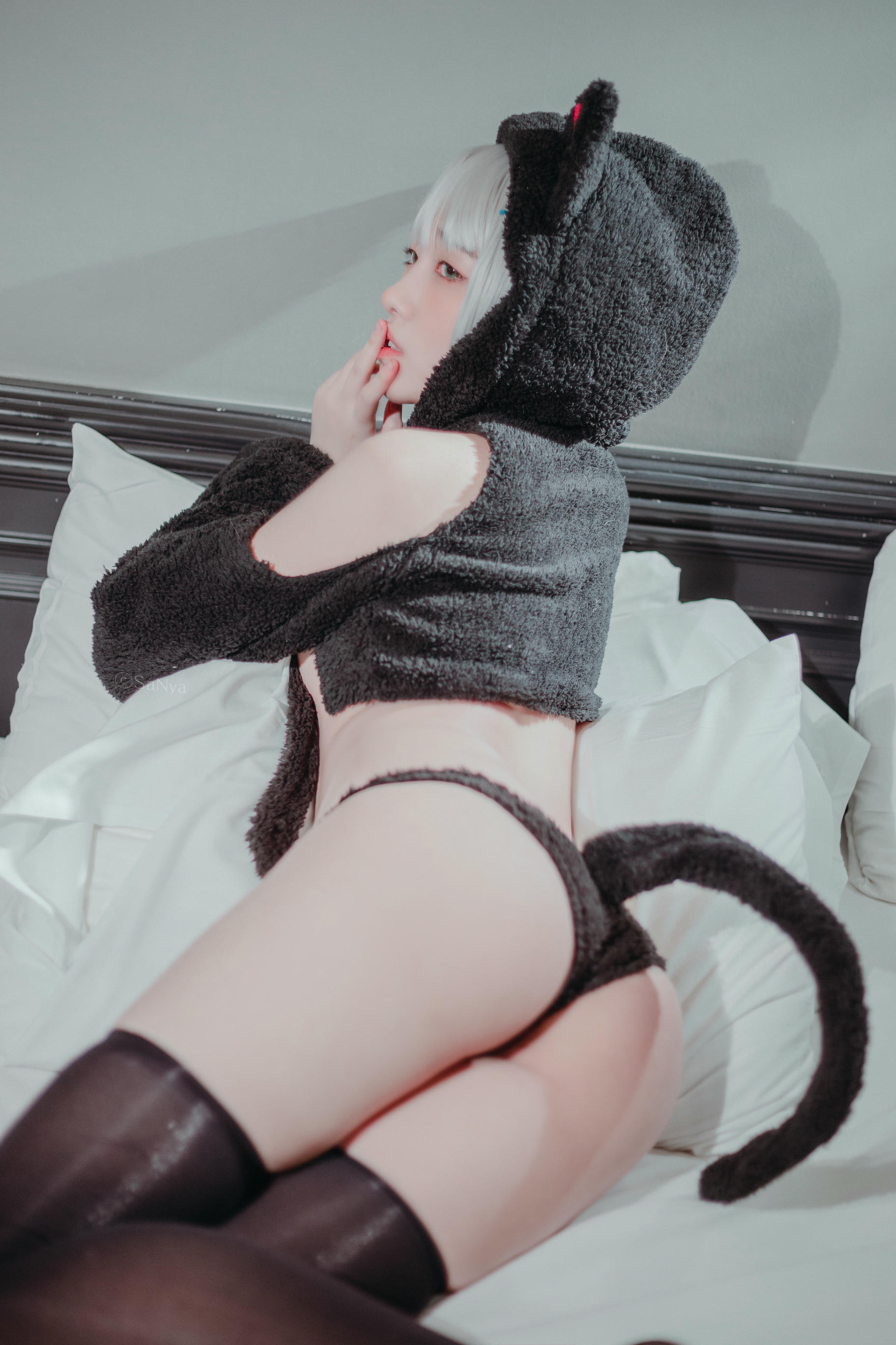 韩国美女-Sonson NO.017 Mischief Black Cat [35P-389MB]_第1集