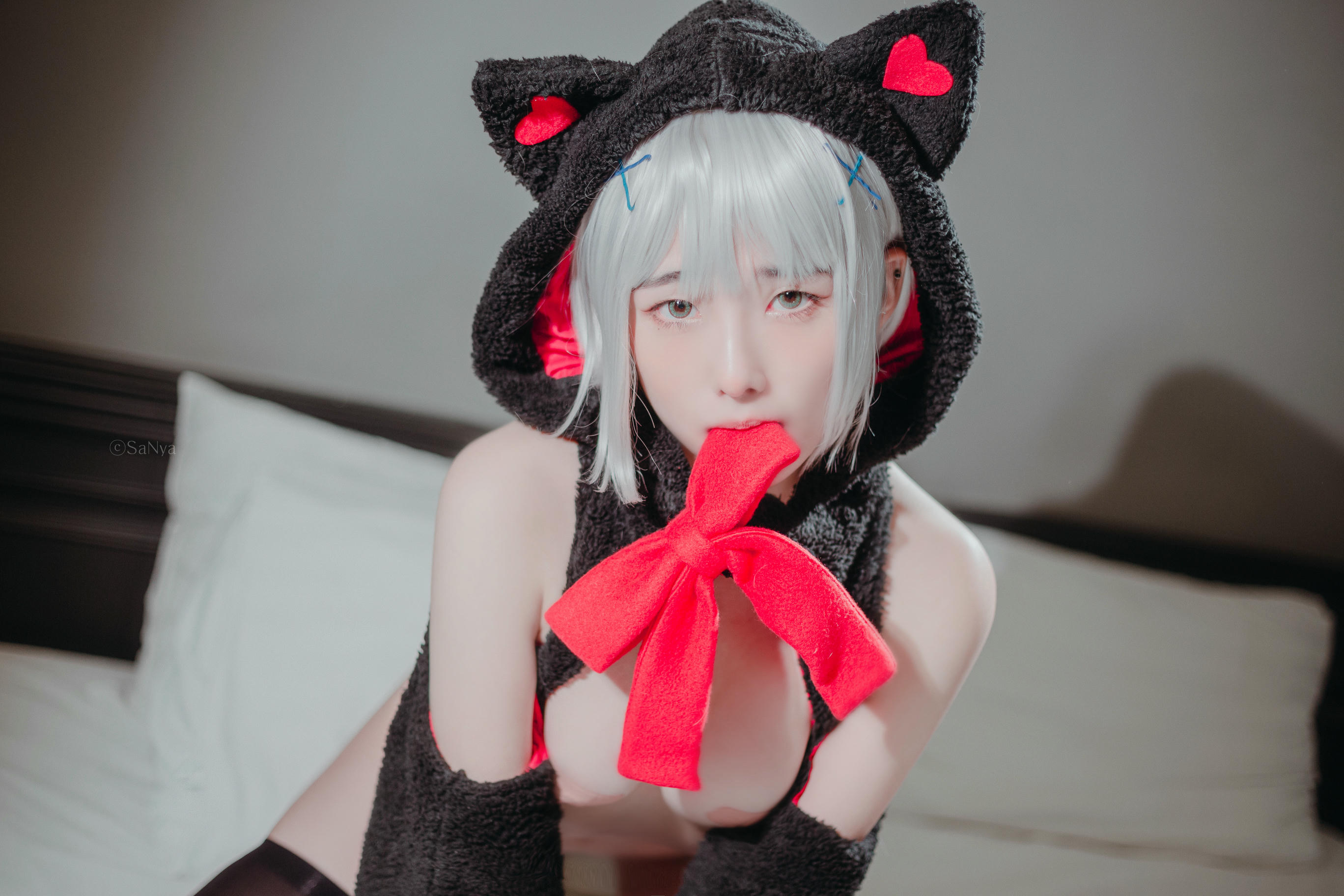 韩国美女-Sonson NO.017 Mischief Black Cat [35P-389MB]_第1集