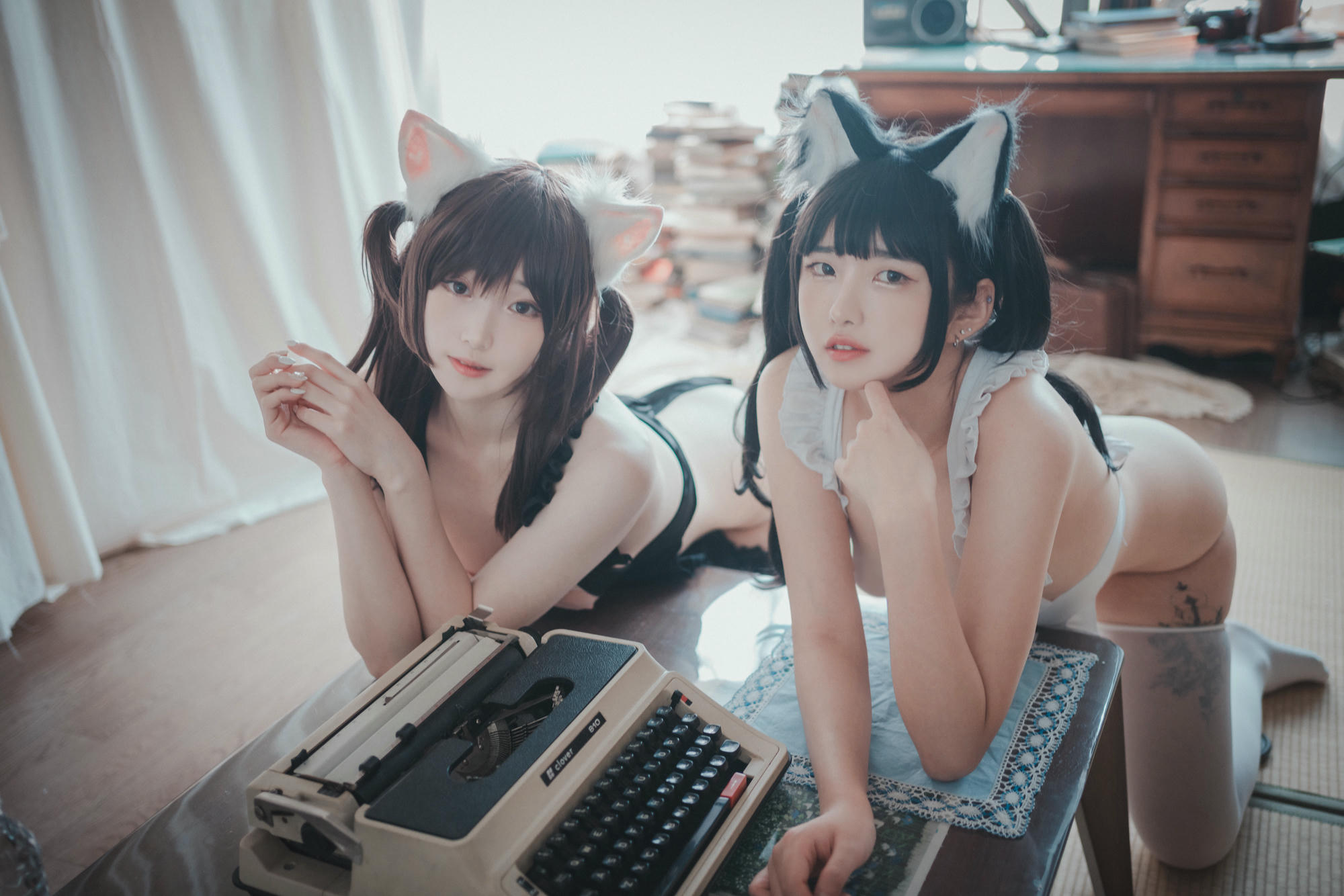韩国美女-Sonson NO.018 &BamBi밤비 Maid Mansion W [153P-1130MB]_第7集