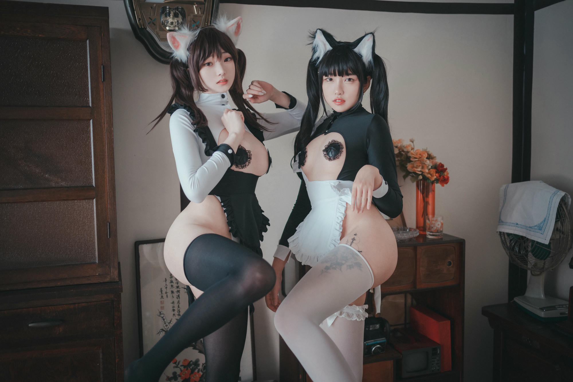 韩国美女-Sonson NO.018 &BamBi밤비 Maid Mansion W [153P-1130MB]_第5集