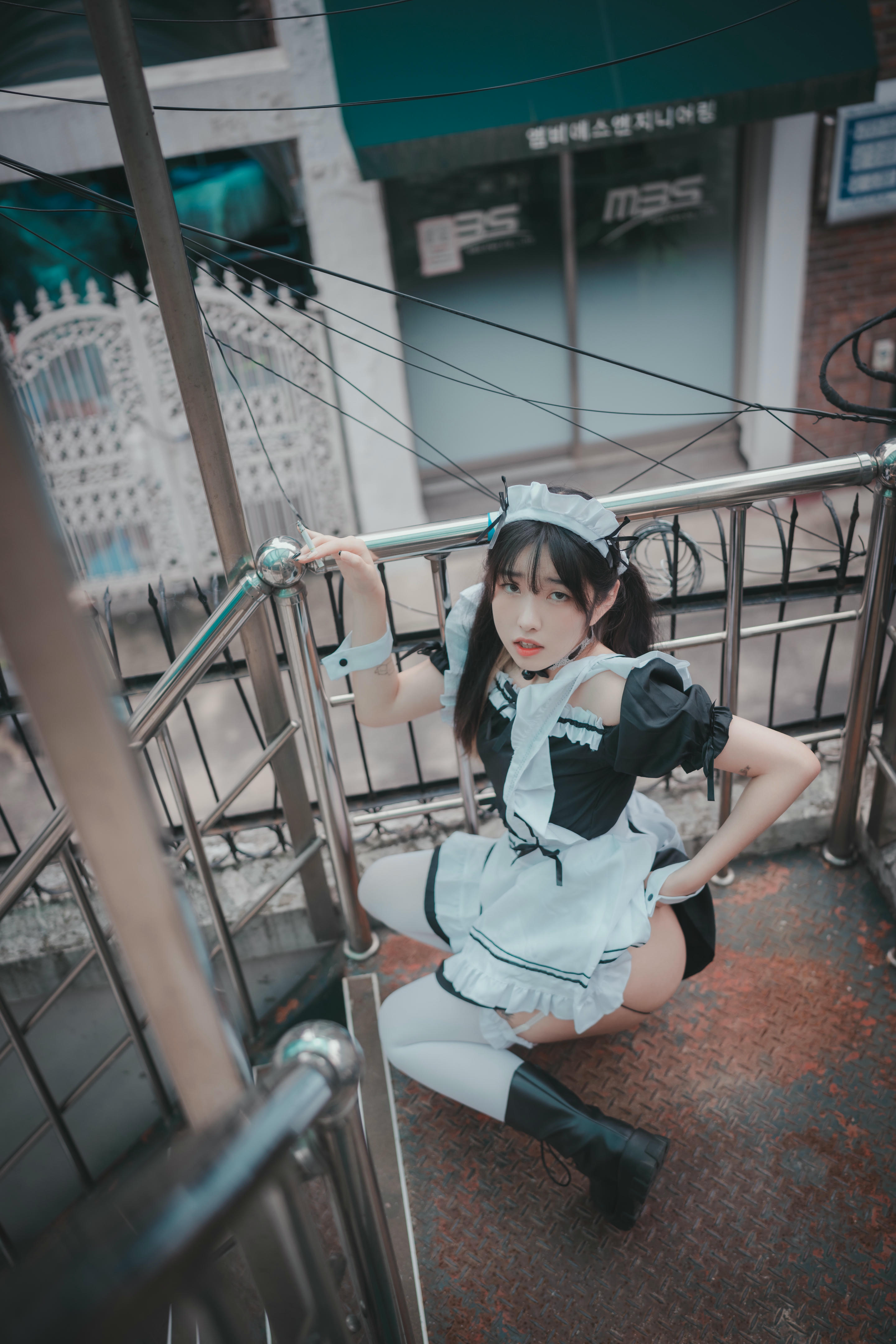 韩国美女-Sonson NO.039 DJAWA Photo Sonson (손손) Maid Mansion Nº6 + SP.Ver [129P-2.41GB]-Normal_第3集