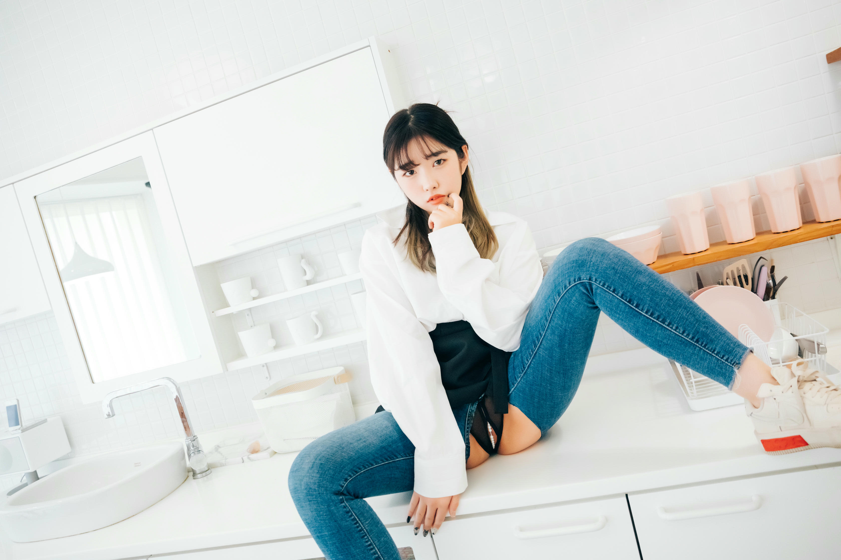 韩国美女-028_Loozy SonSon Nude Apron [111P 1.42GB]-Nude Apron_第5集