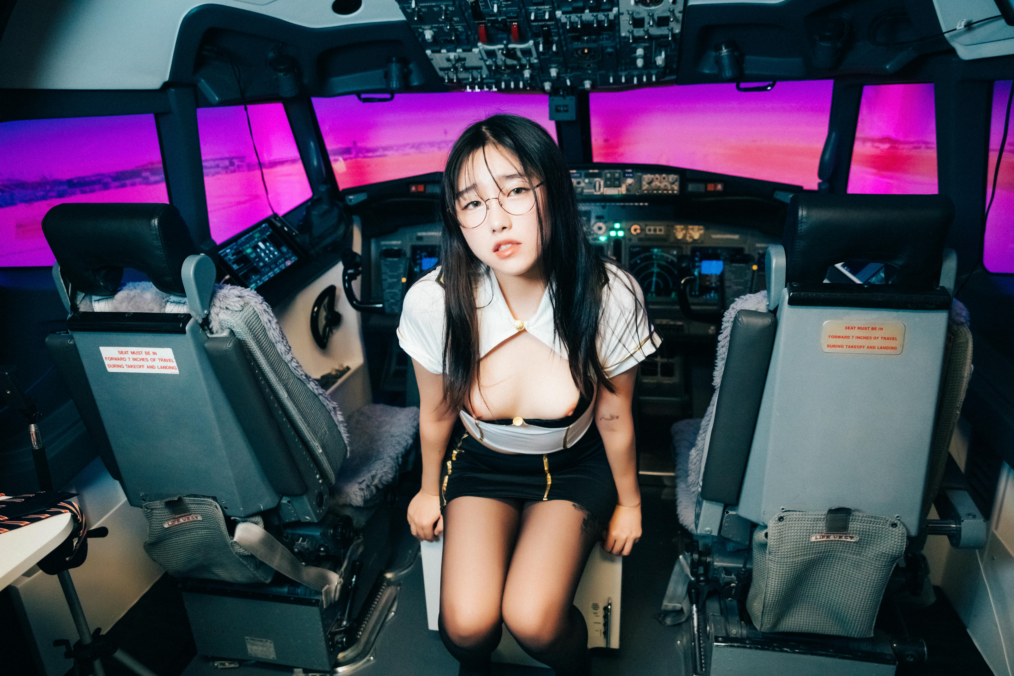 韩国美女-Sonson NO.042 Loozy Sonson (손손) Night Flight [132P-3.11GB]_第5集