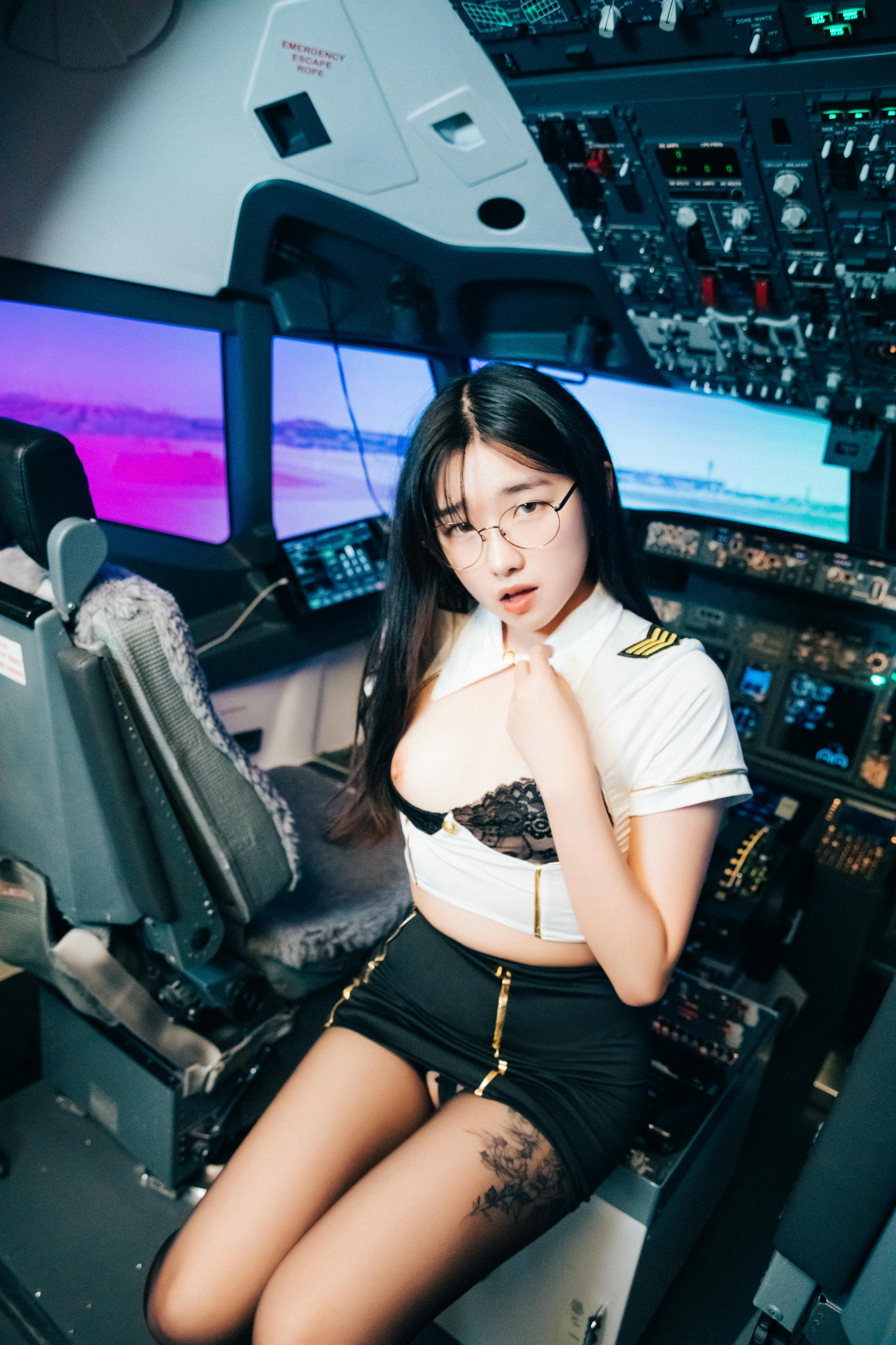 韩国美女-Sonson NO.042 Loozy Sonson (손손) Night Flight [132P-3.11GB]_第5集
