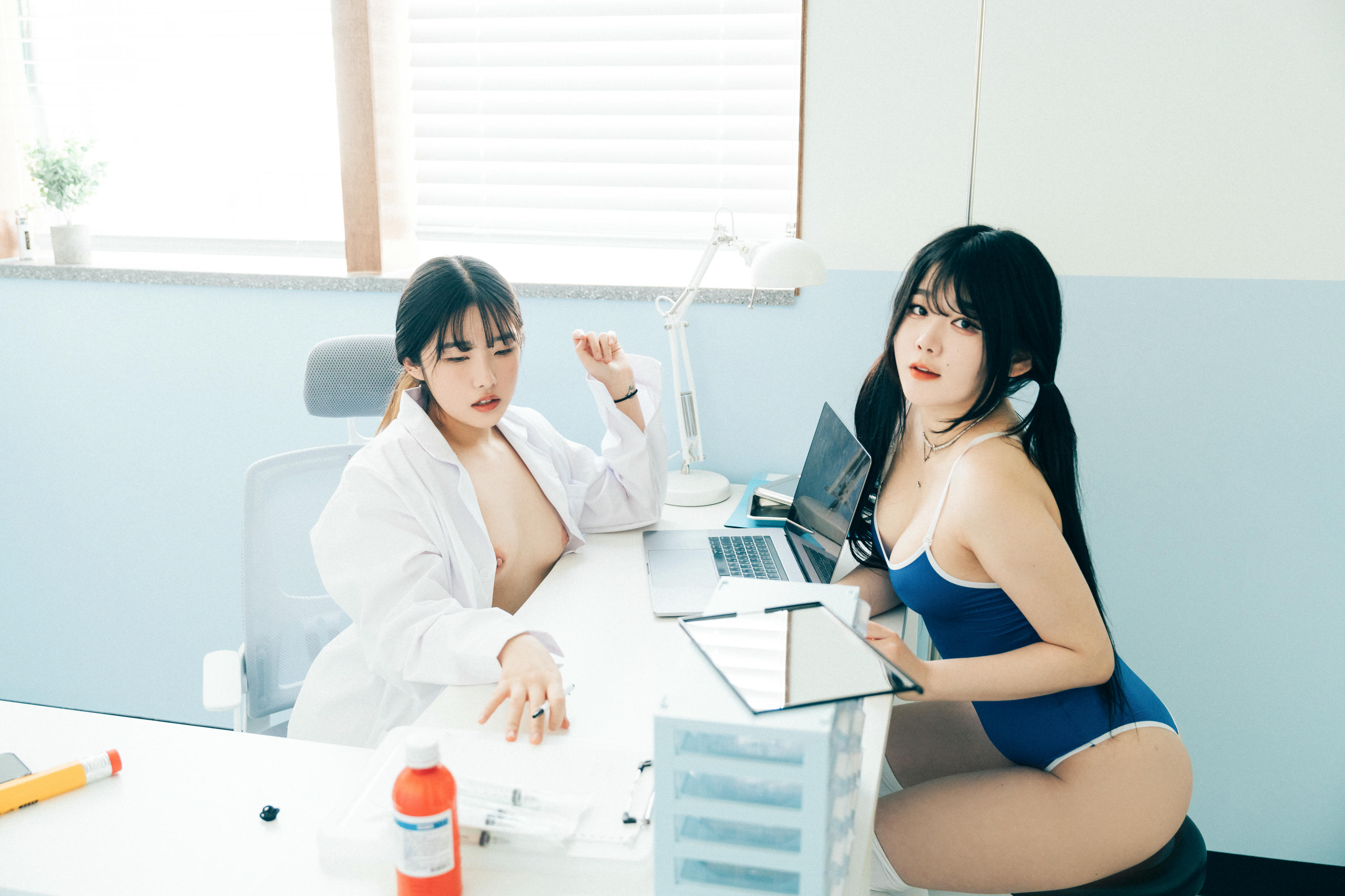 韩国美女-Sonson NO.047 Loozy (손손) x Zia (지아) Bitch Academy [200P+2V／2.93GB]-bitch academy4_第3集