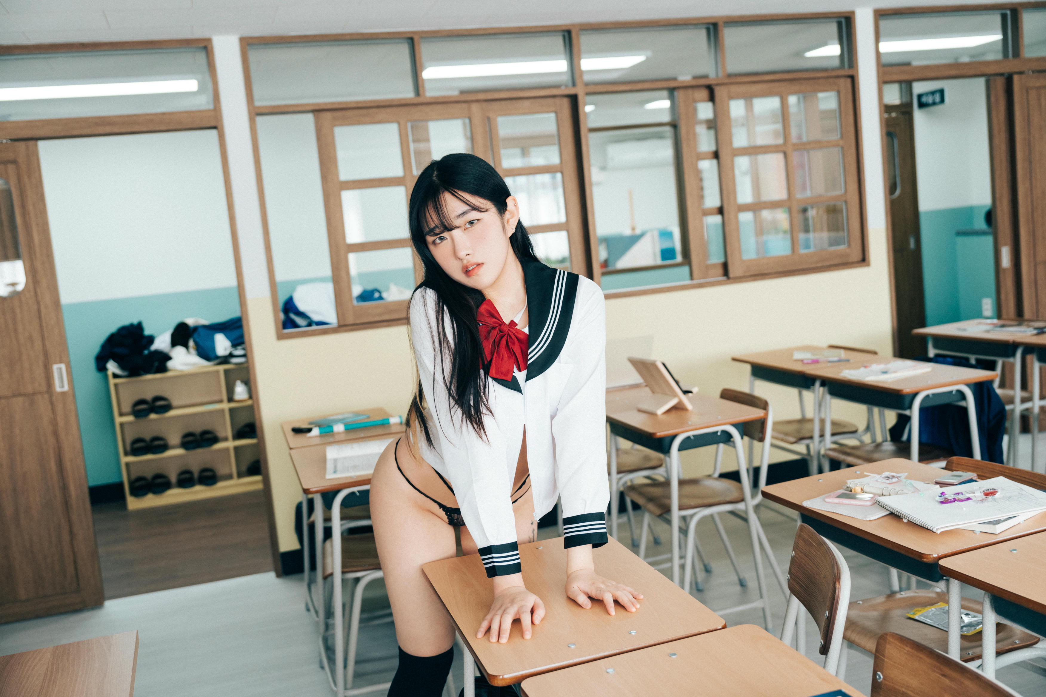 韩国美女-Sonson NO.049 Loozy Zia (지아) x Sonson (손손) Bitch Academy Hard [195P+3V／2.95GB]-손손_第2集