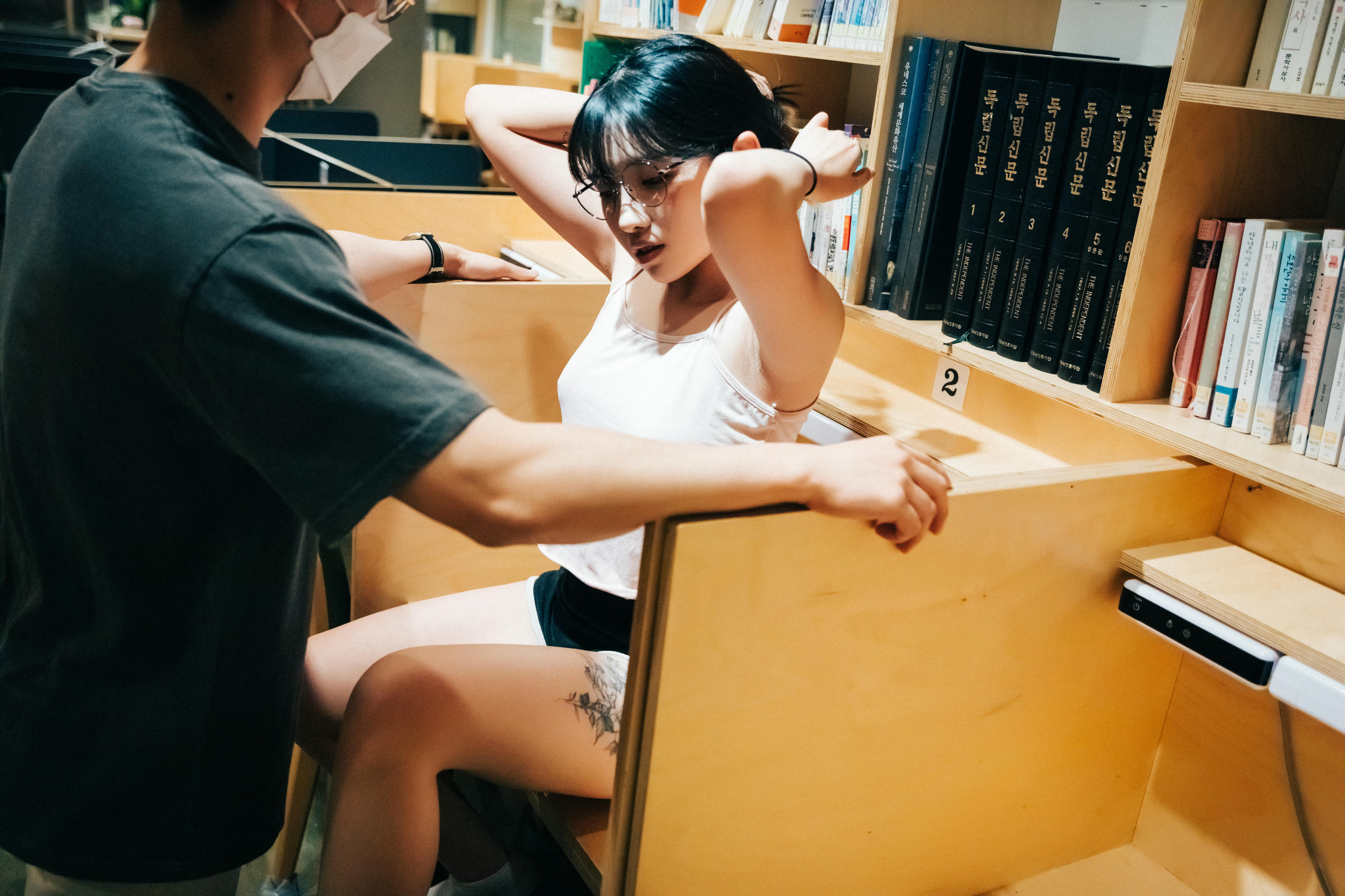 韩国美女-041_Loozy Sonson (손손) - Reading Room [137P 2.70GB]_第4集