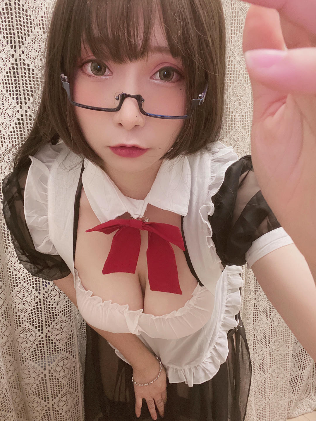 是三不是世w NO.001 透明女仆桃 [26P-96MB]_第1集