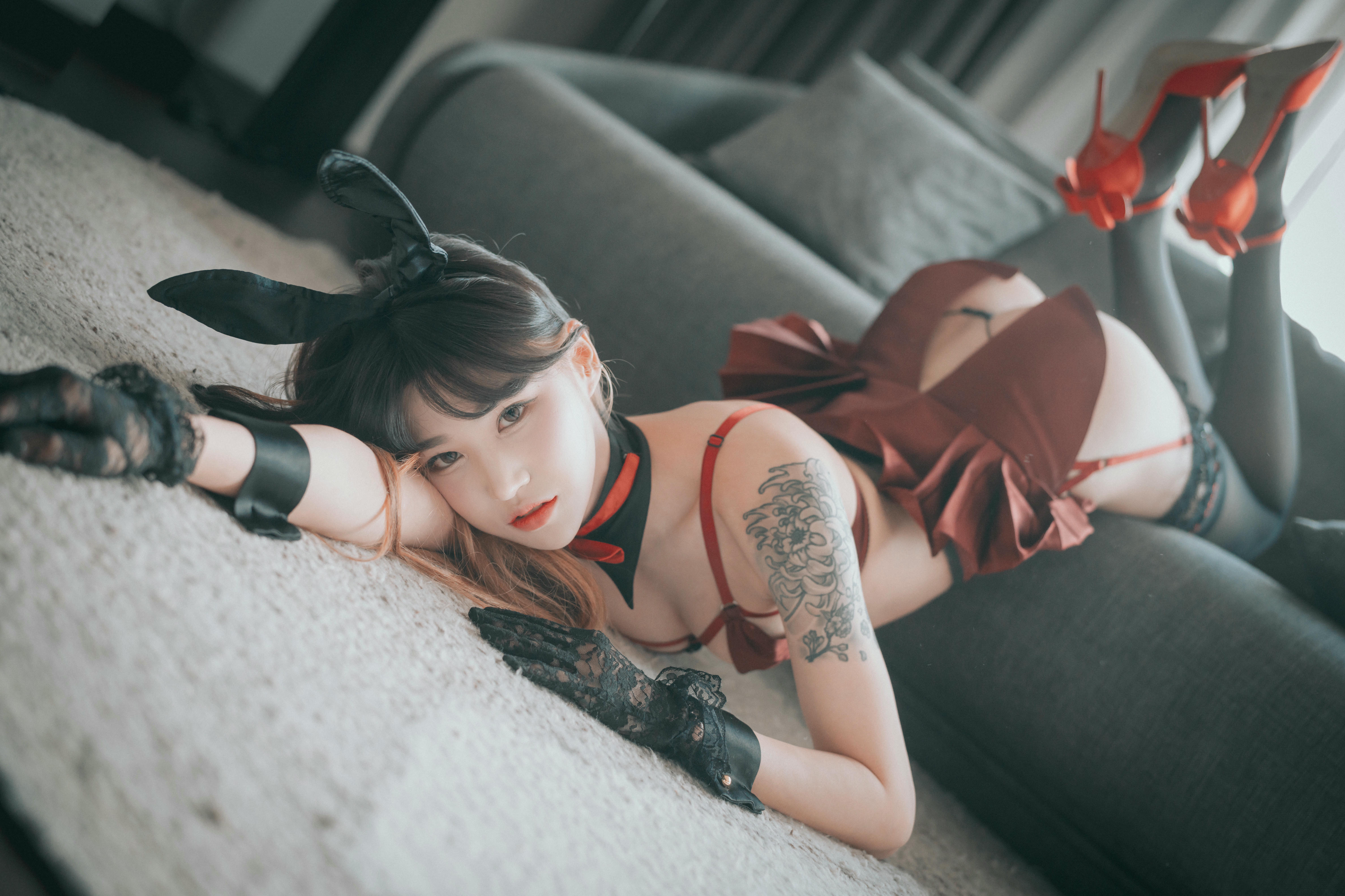 Taeri NO.004 DJAWA Photo Red Velvet Bunny Girl [87P 1.25GB]-Normal_第3集