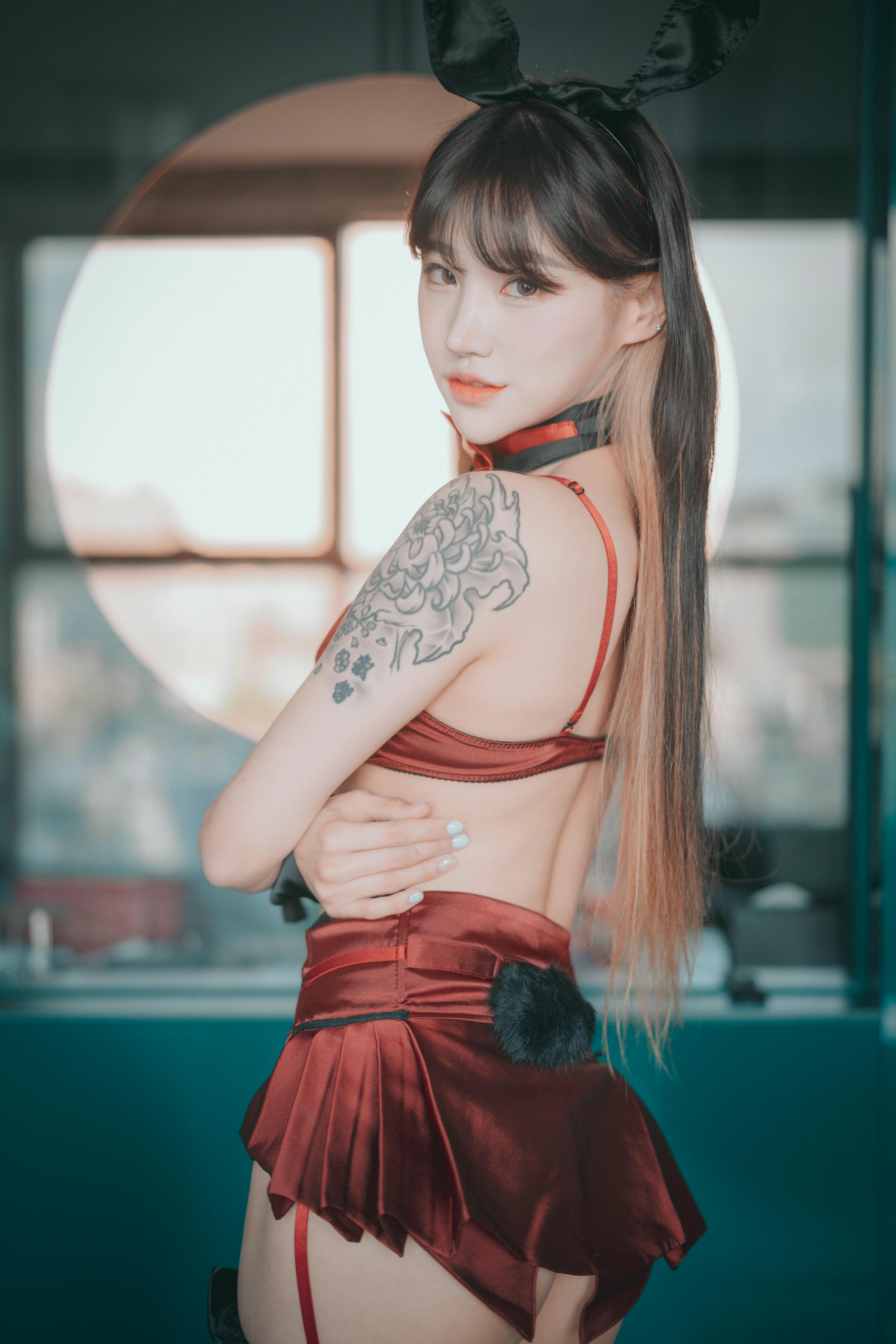 Taeri NO.004 DJAWA Photo Red Velvet Bunny Girl [87P 1.25GB]-Normal_第4集